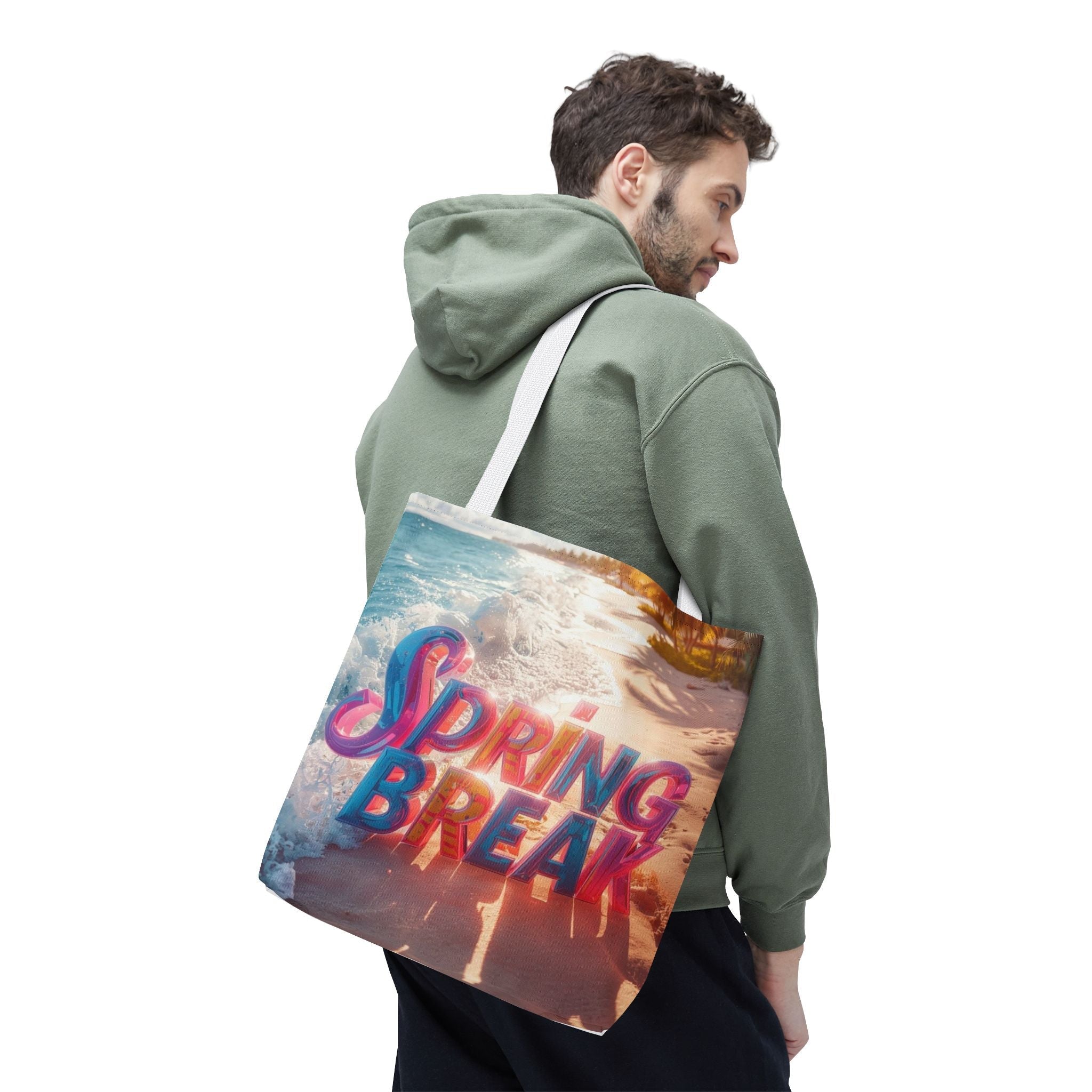 Spring Break Beach Fun Everyday Cute Tote Bag
