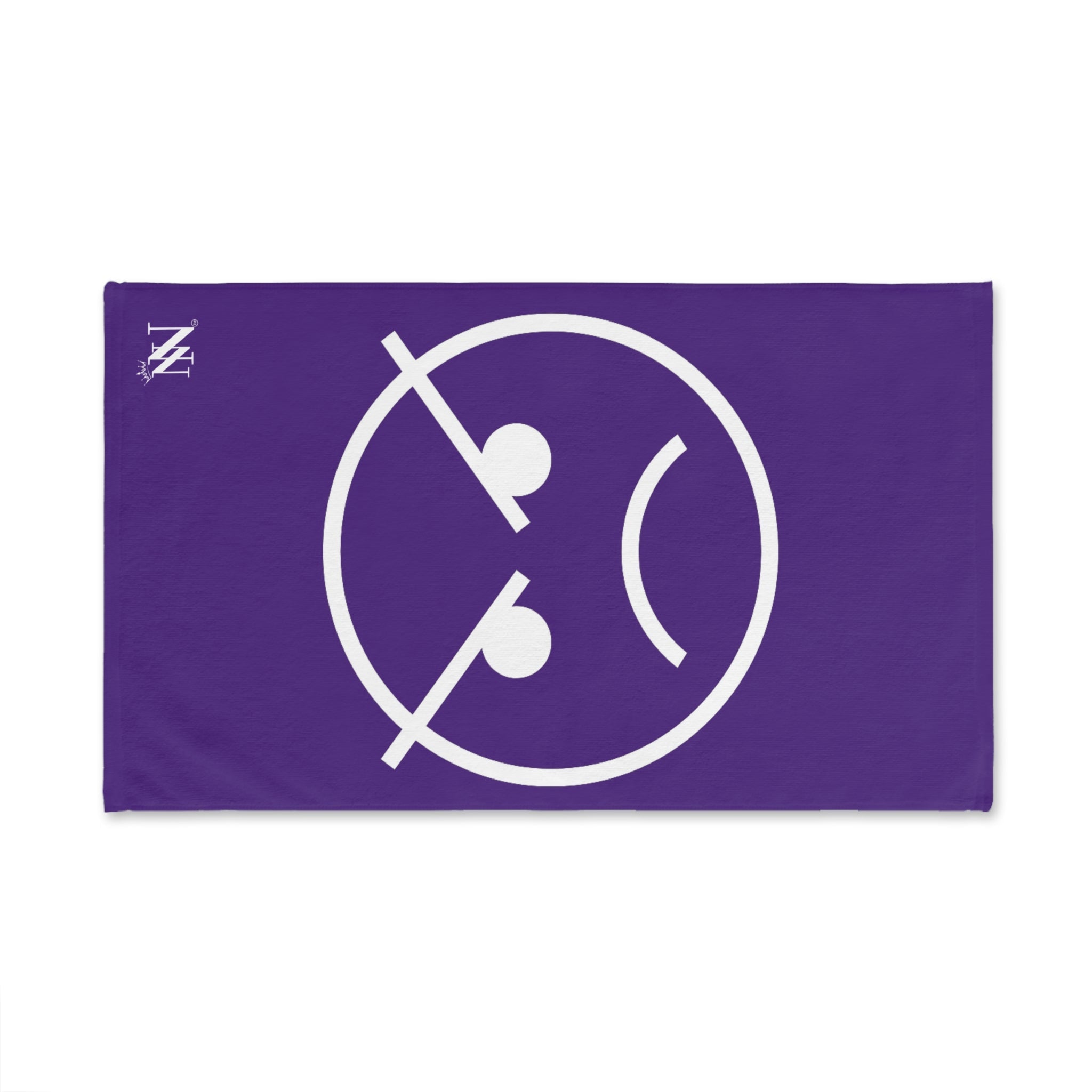 Angry Emoji Purple | Mix & Match Classic Fun-Flirty Loversâ Towels