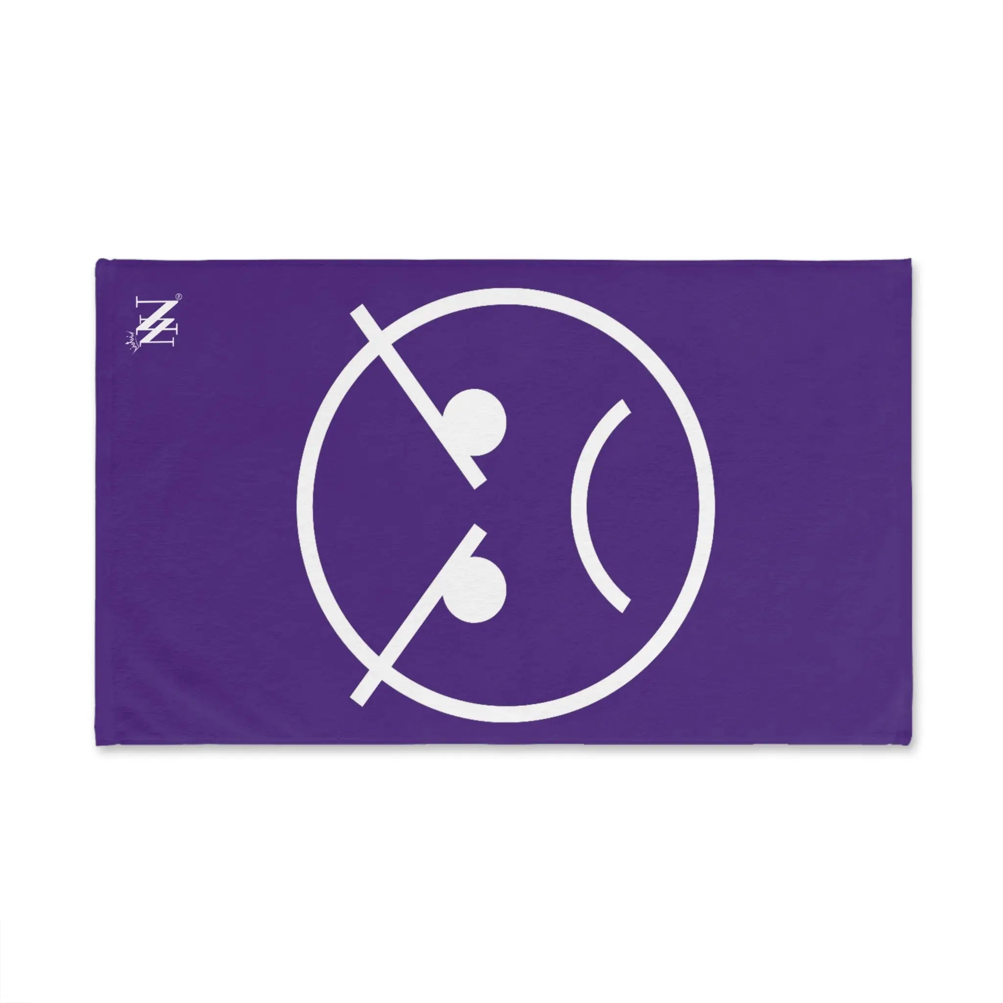 Angry Emoji Purple | Mix & Match Classic Fun-Flirty Lovers’ Towels