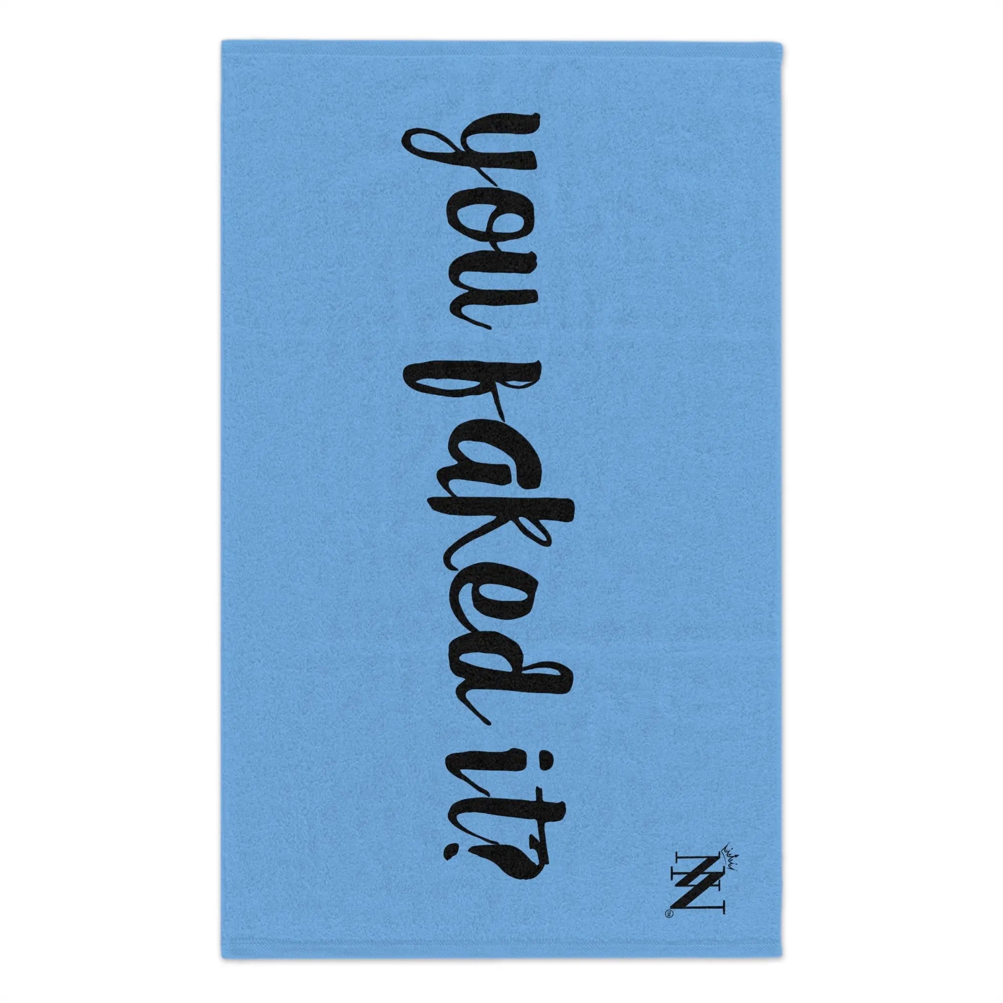 You Faked It? Light Blue | Mix & Match Soft Fun-Flirty Lovers’ Towels