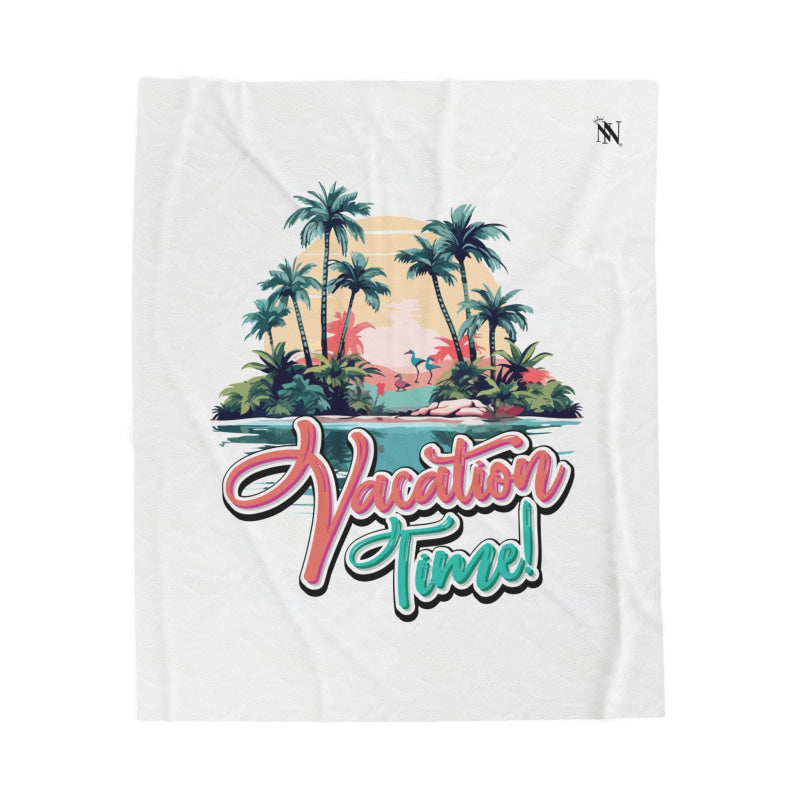 Vacation Time | Mix & Match Soft Fun-Flirty Lovers’ Blankets
