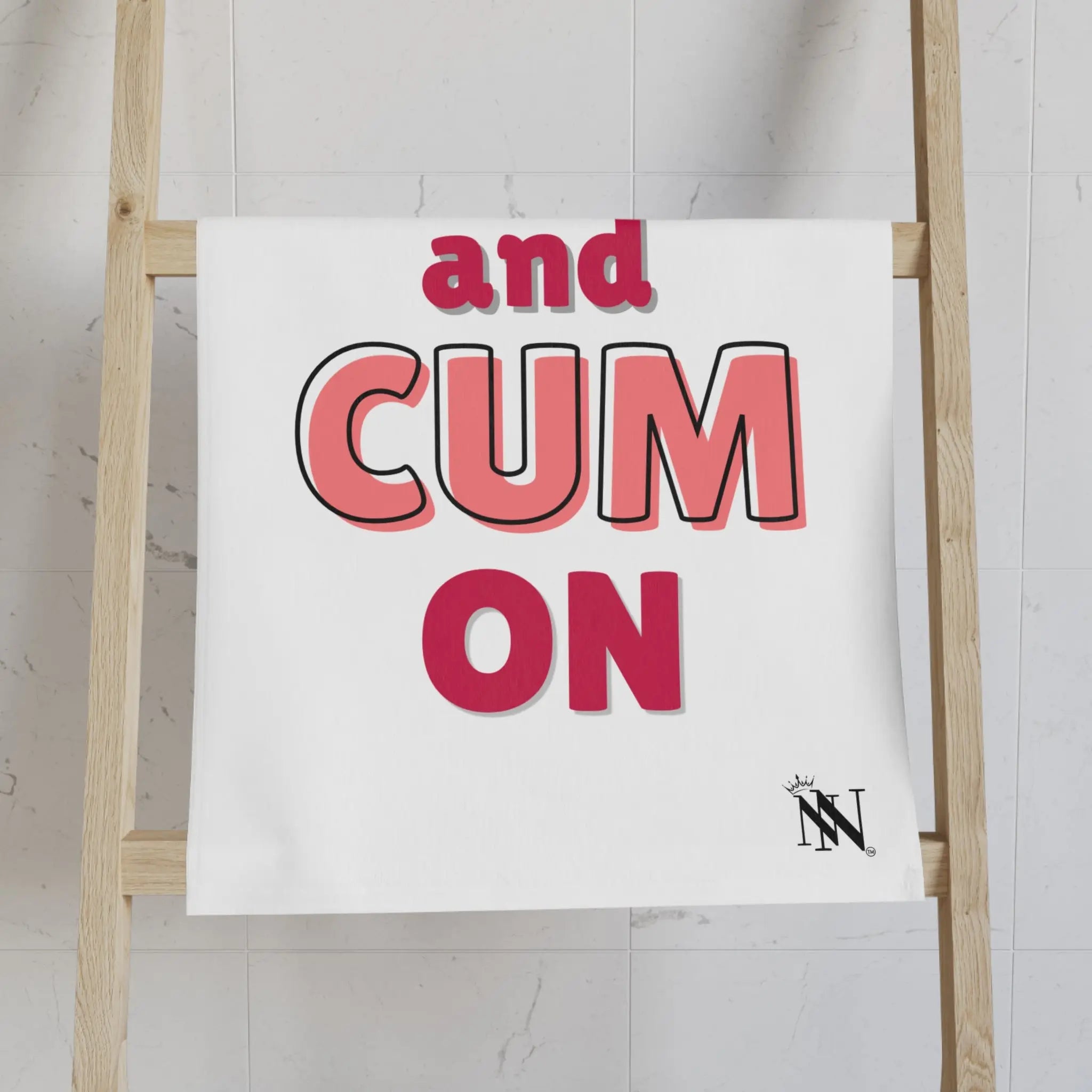 Keep Calm & Cum On | Mix & Match Classic Fun-Flirty Lovers’ Towels