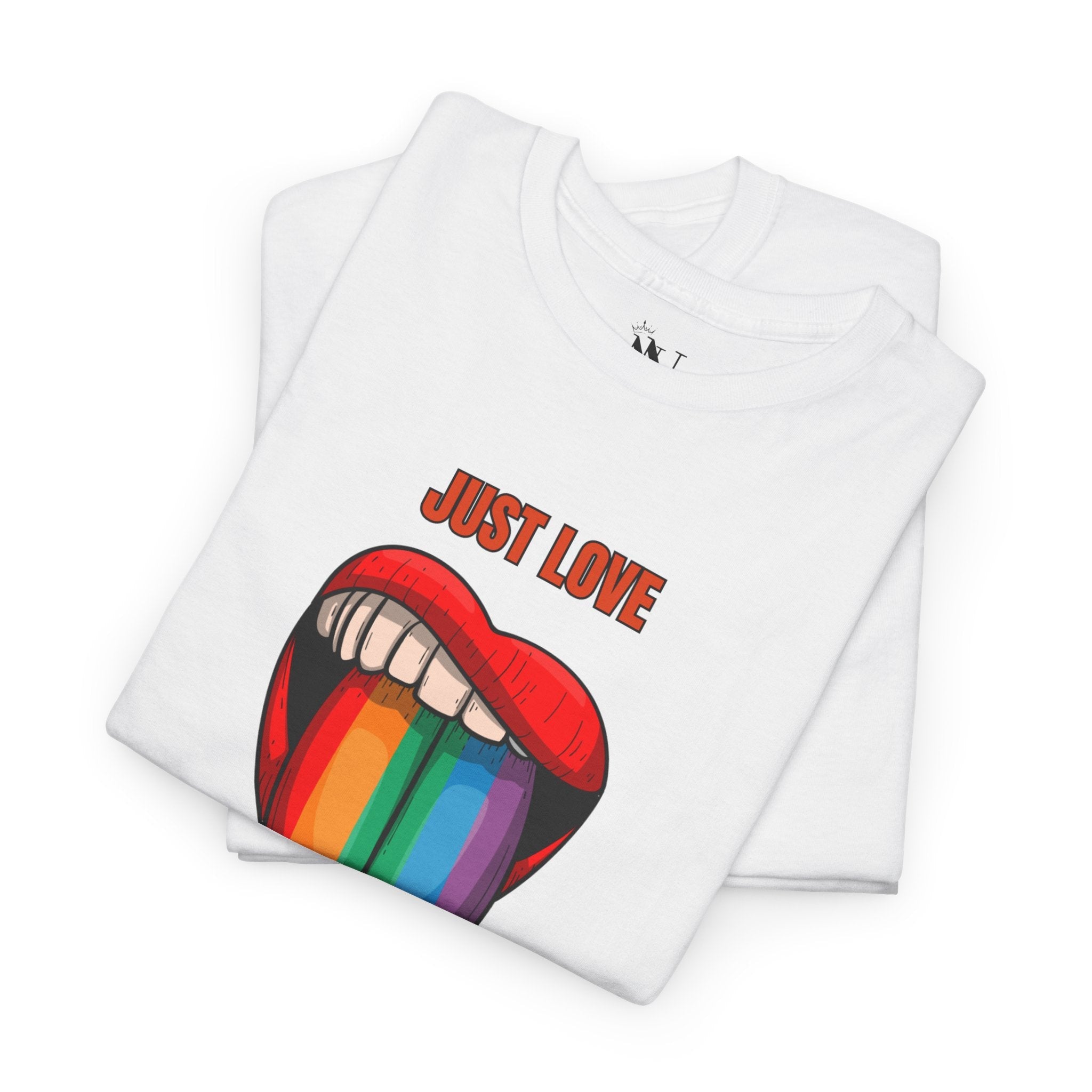 Just Love Rainbow Pride Cotton T-Shirt