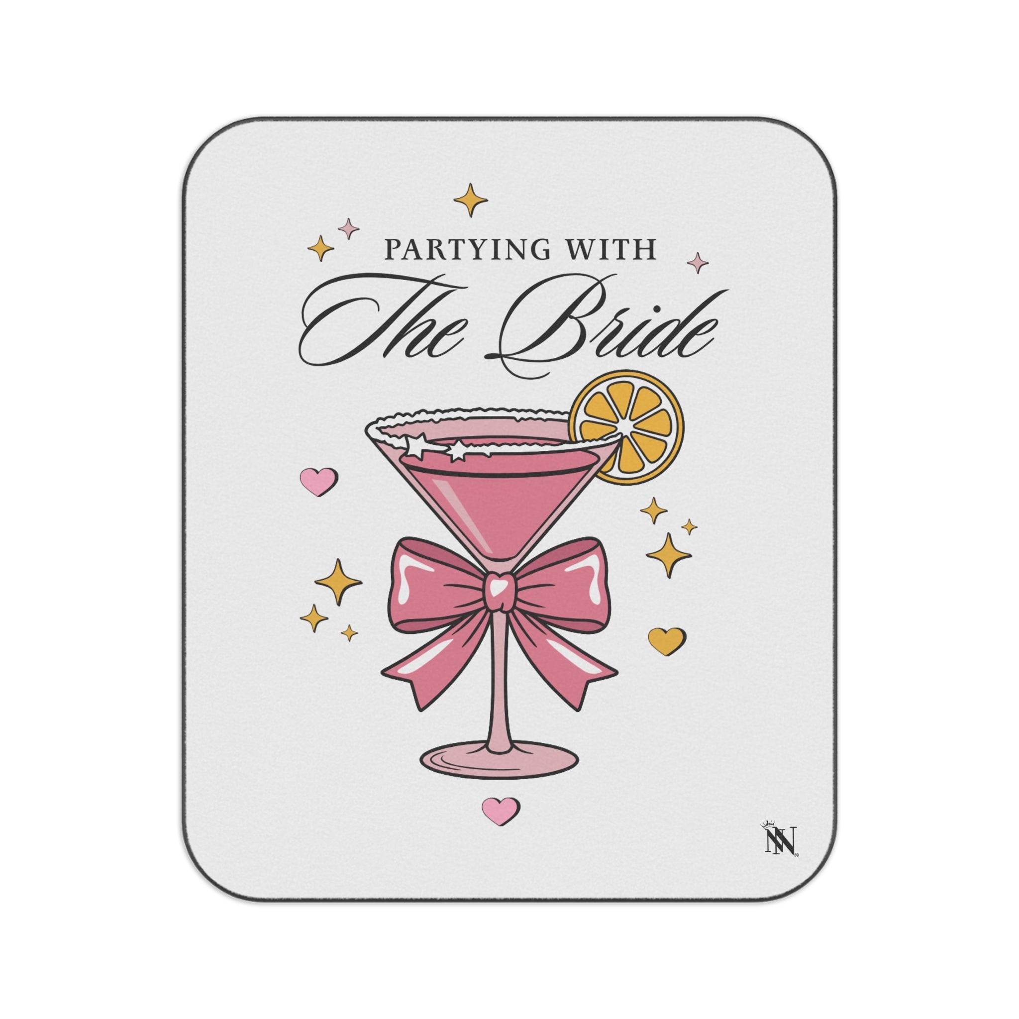 Partying With The Bride Water-Resistant Blanket