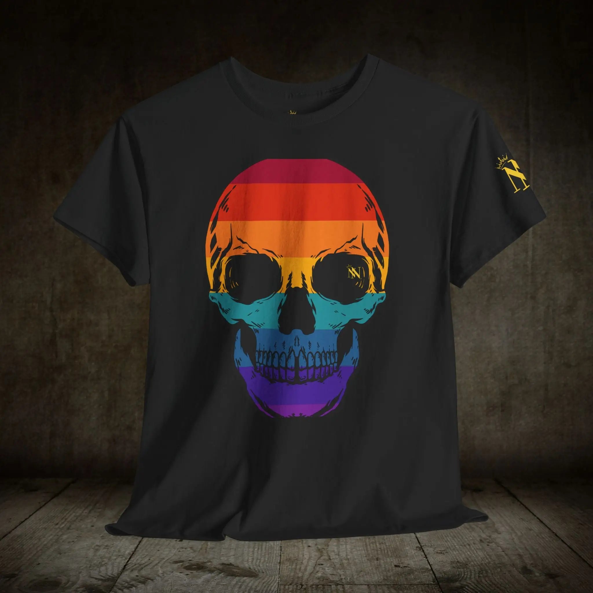Colorful Skull | Mix & Match 100% Cotton Unisex Fun-Flirty Lovers’ Tees