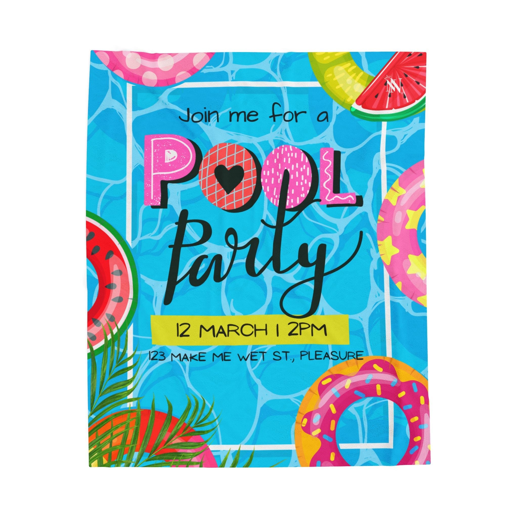Pool Party | Mix & Match Fun-Flirty Lovers’ Blankets