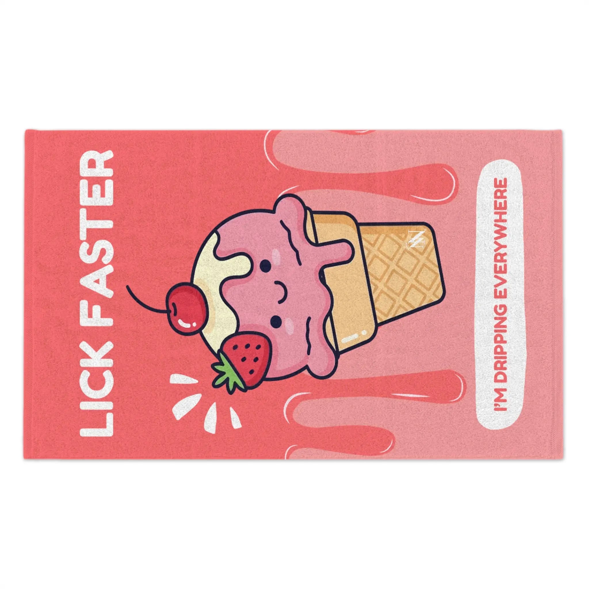 Lick Faster Sex Towel