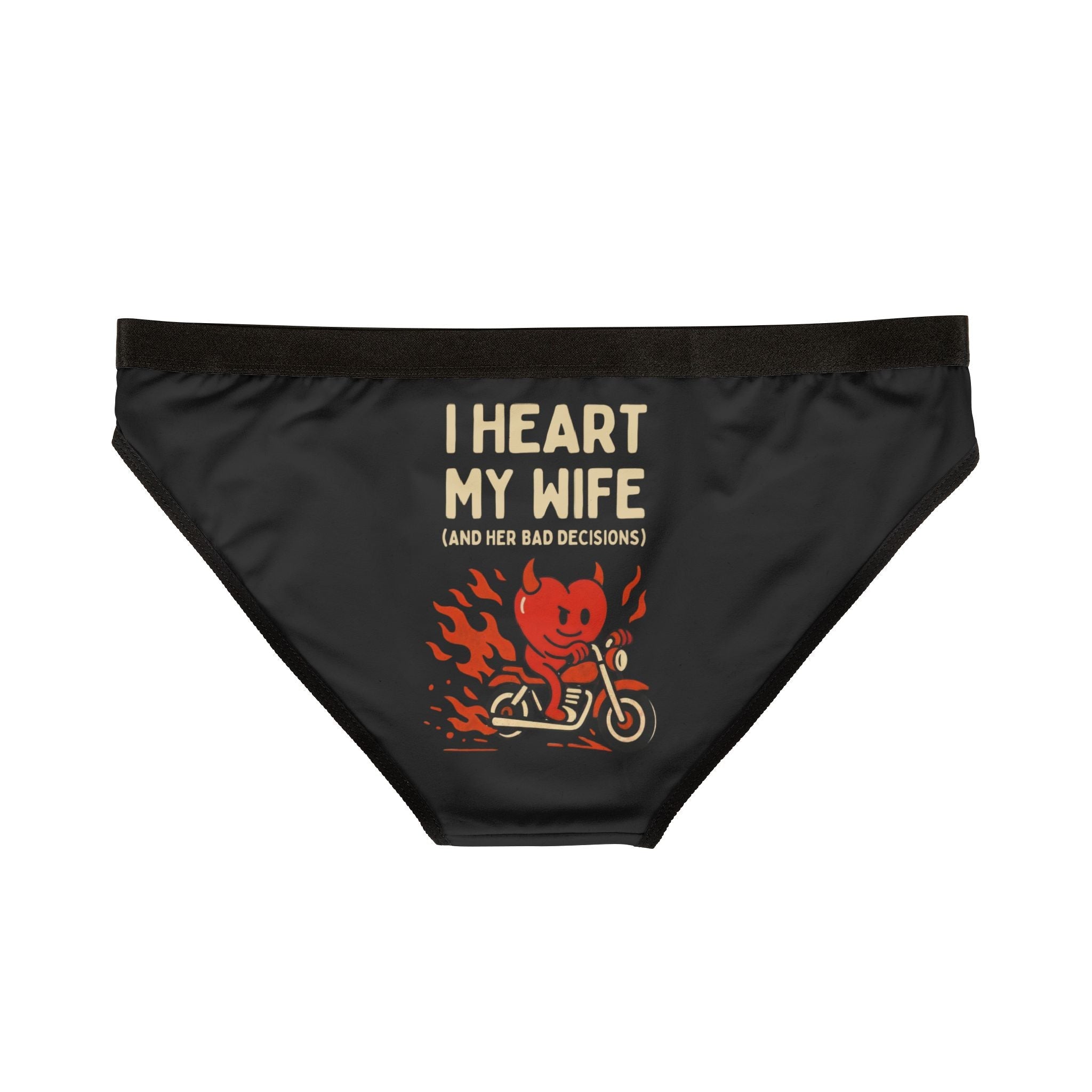 I Heart My Wife | Mix & Match Women’s Fun-Flirty Lovers’ Panties