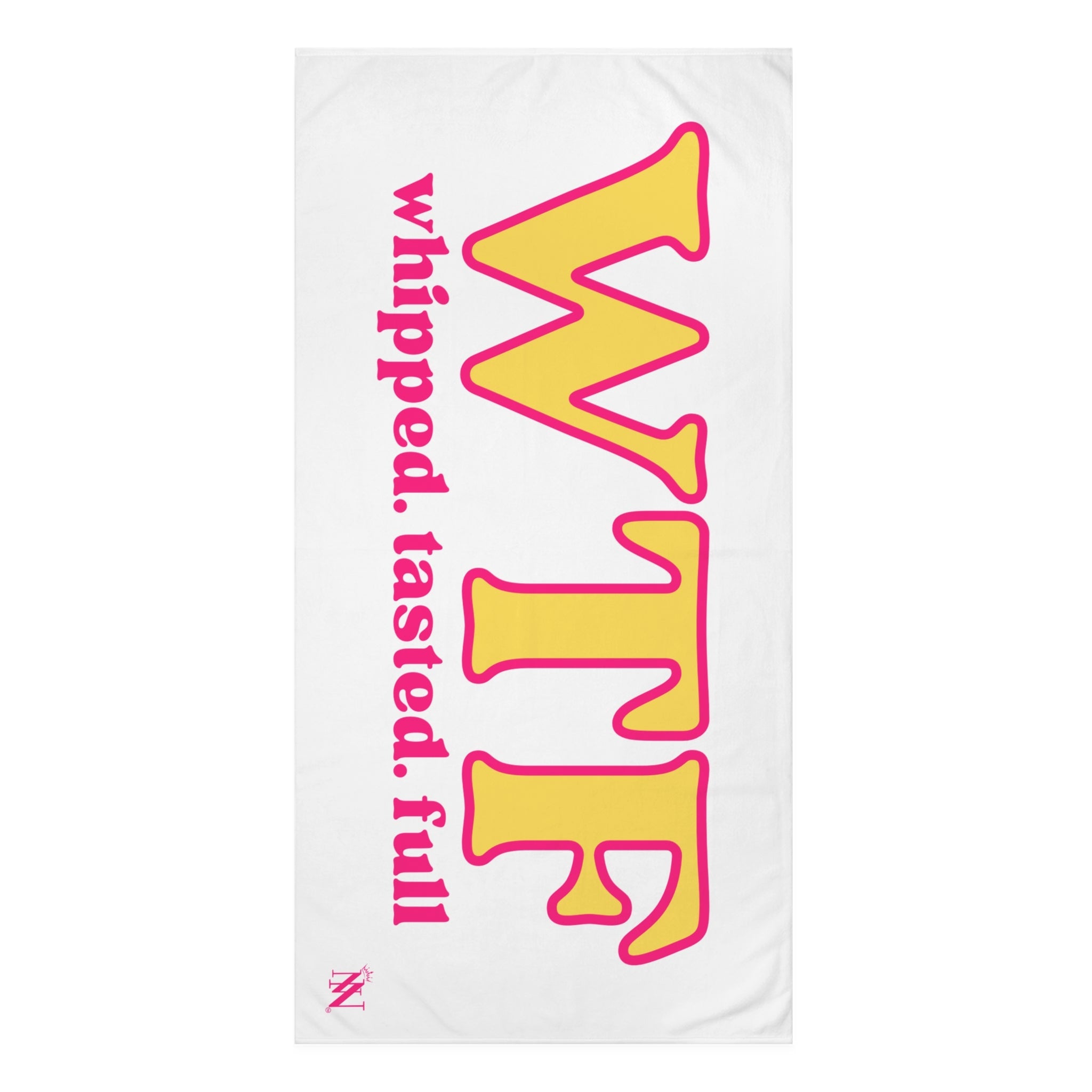 WTF Whipped Tasted Full | Mix & Match XL Fun-Flirty Lovers’ Towels
