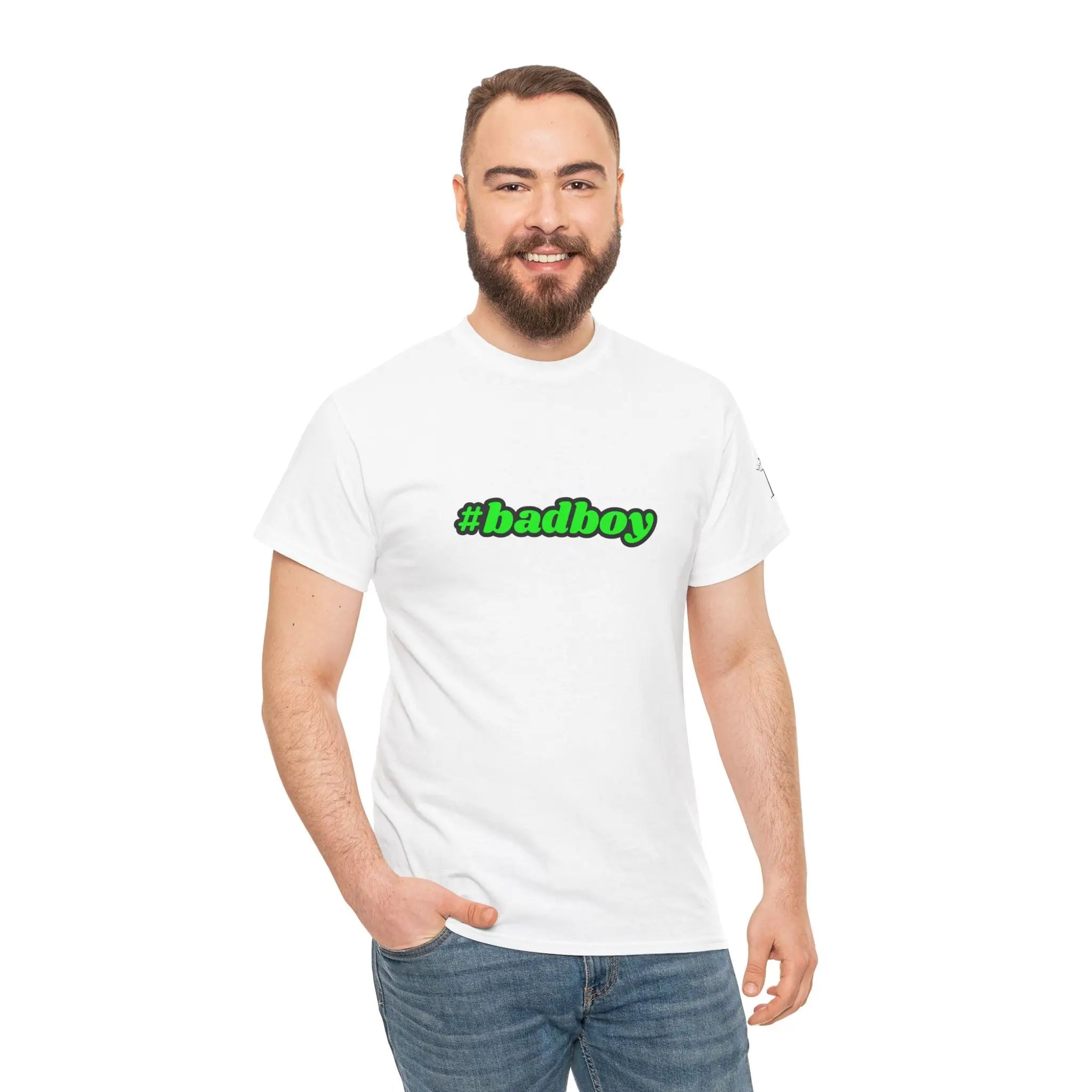 #badboy | Mix & Match Cotton Unisex Fun-Flirty Loversโ T-Shirts