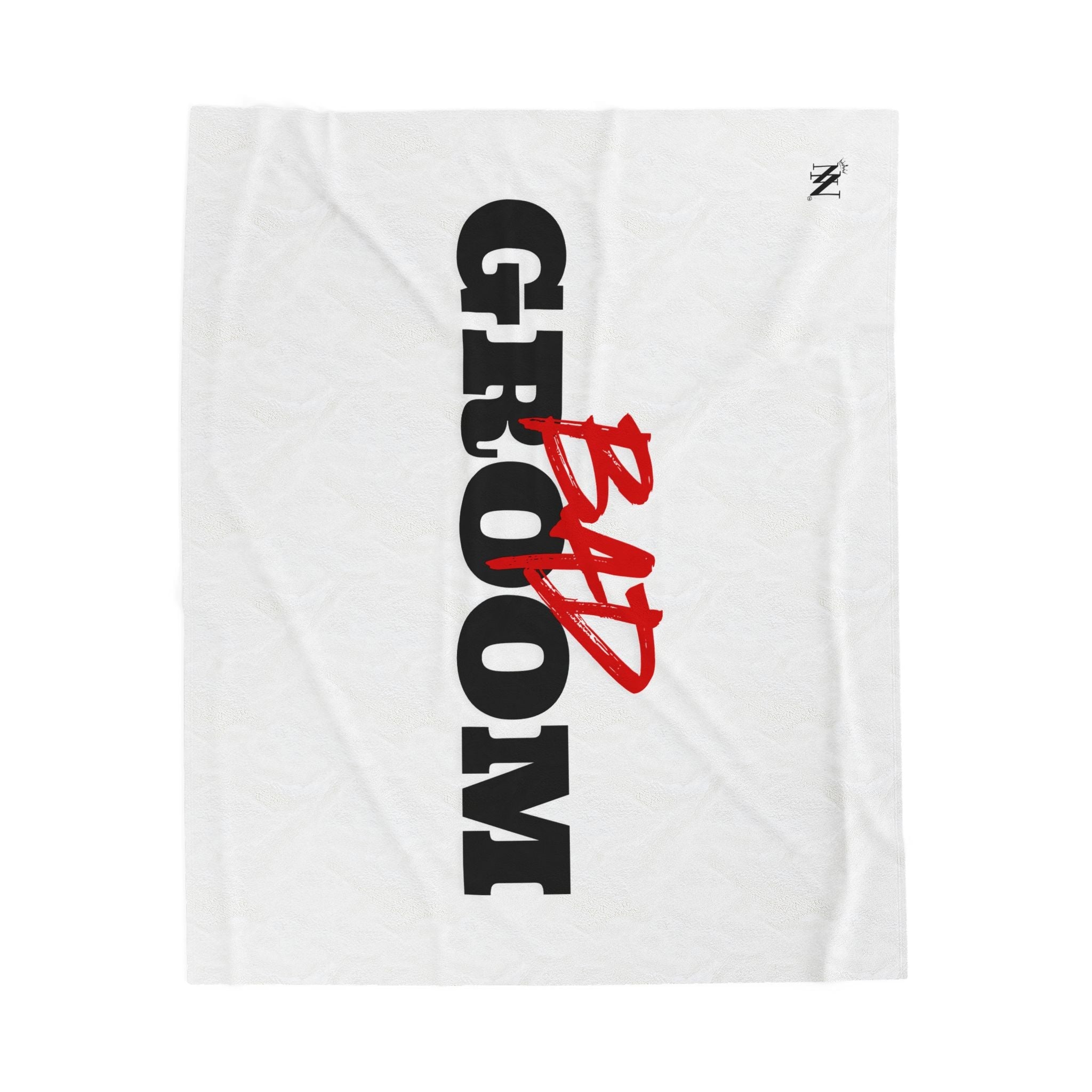 Bad Groom | Mix & Match Velveteen Fun-Flirty Lovers’ Blankets