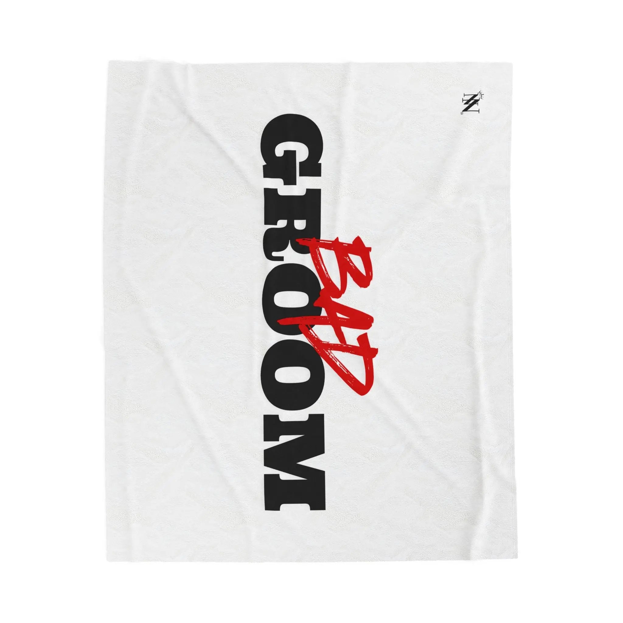 Bad Groom | Mix & Match Velveteen Fun-Flirty Lovers’ Blankets