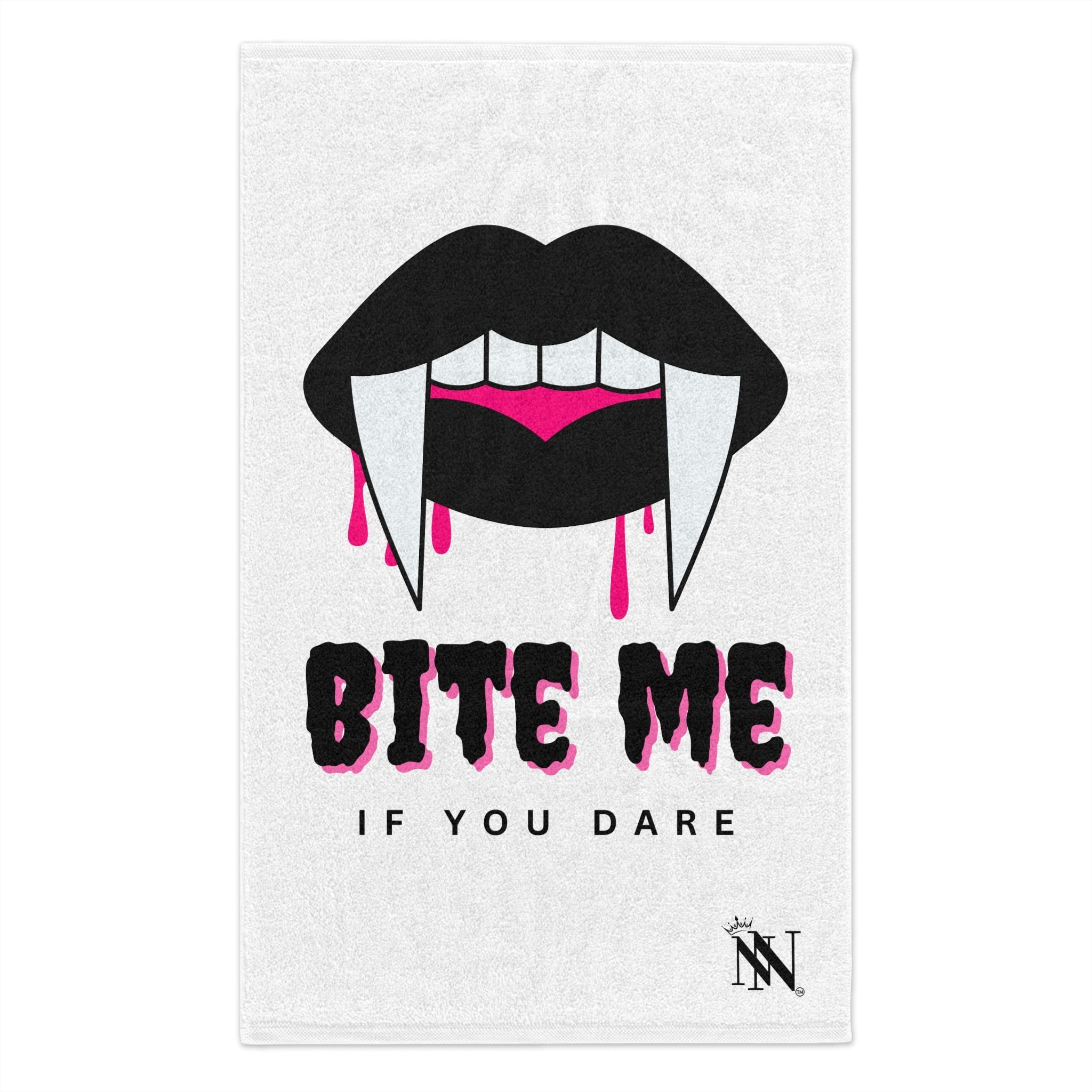 Bite Me if You Dare | Mix & Match Soft Fun-Flirty Lovers’ Towels