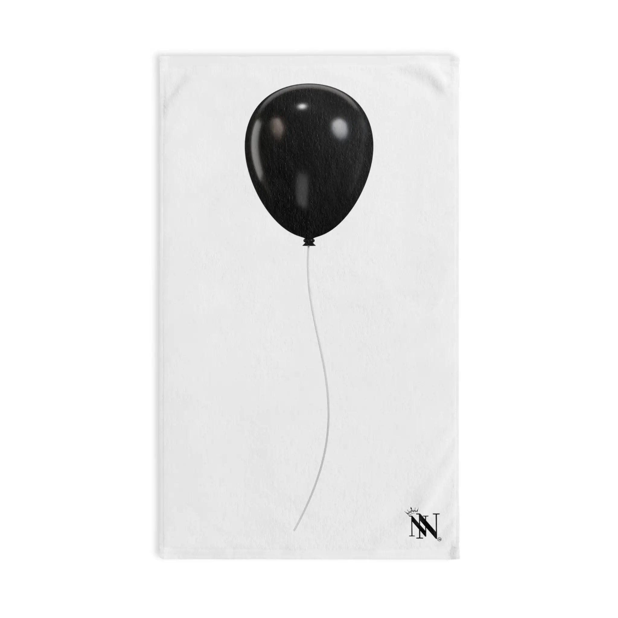 Single Black Party Balloon | Mix & Match Original Fun-Flirty Lovers’ Towels