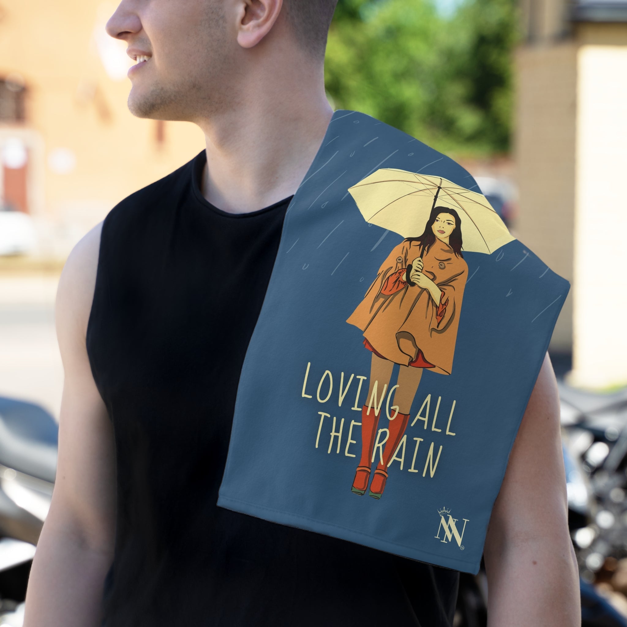 Loving All the Rain | Mix & Match Soft Fun-Flirty Lovers’ Towels