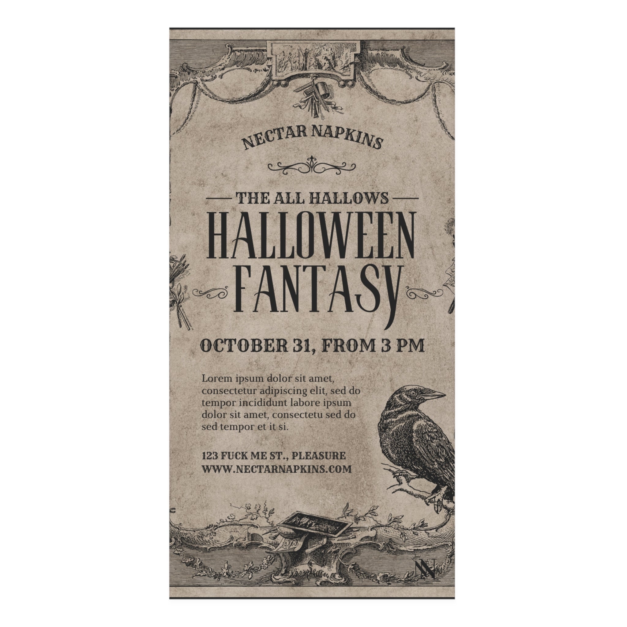 Halloween Fantasy | Mix & Match Naughty XL Fun-Flirty Lovers’ Towels