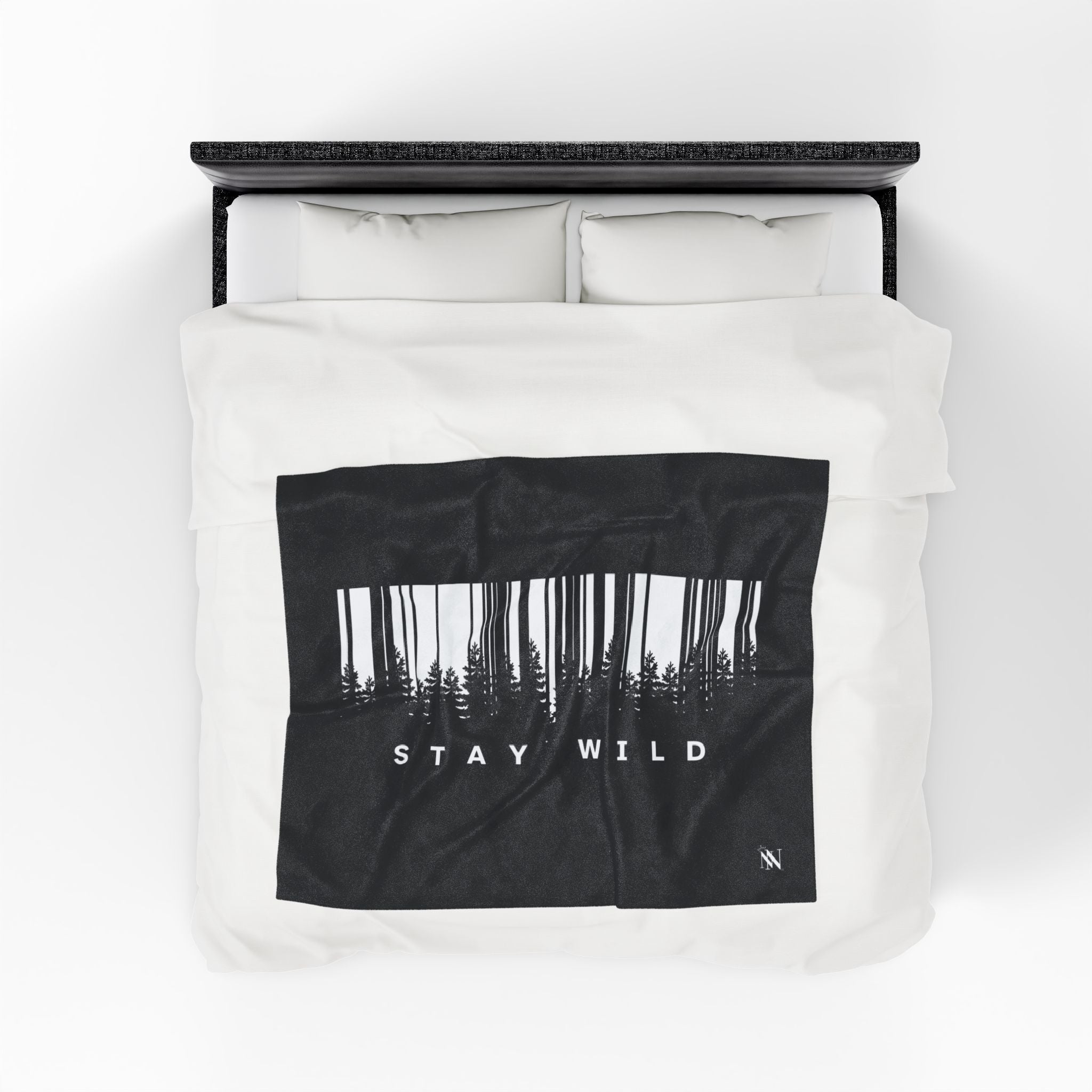 Stay Wild Scene | Mix & Match Soft Fun-Flirty Lovers’ Blankets