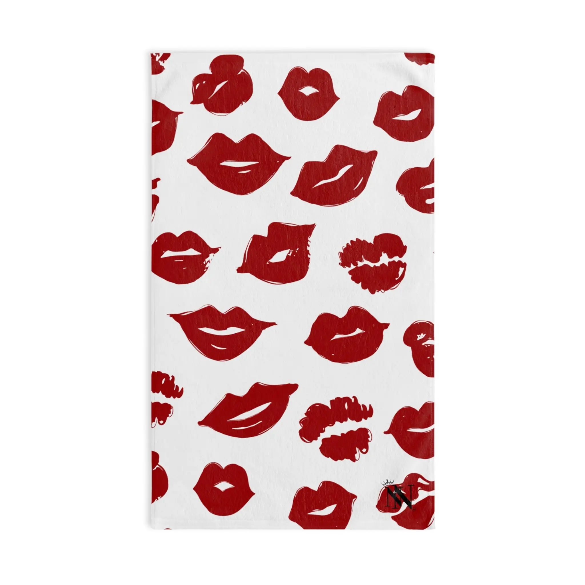 Red Kiss Lips Smoochie | Mix & Match Classic Fun-Flirty Loversâ Towels