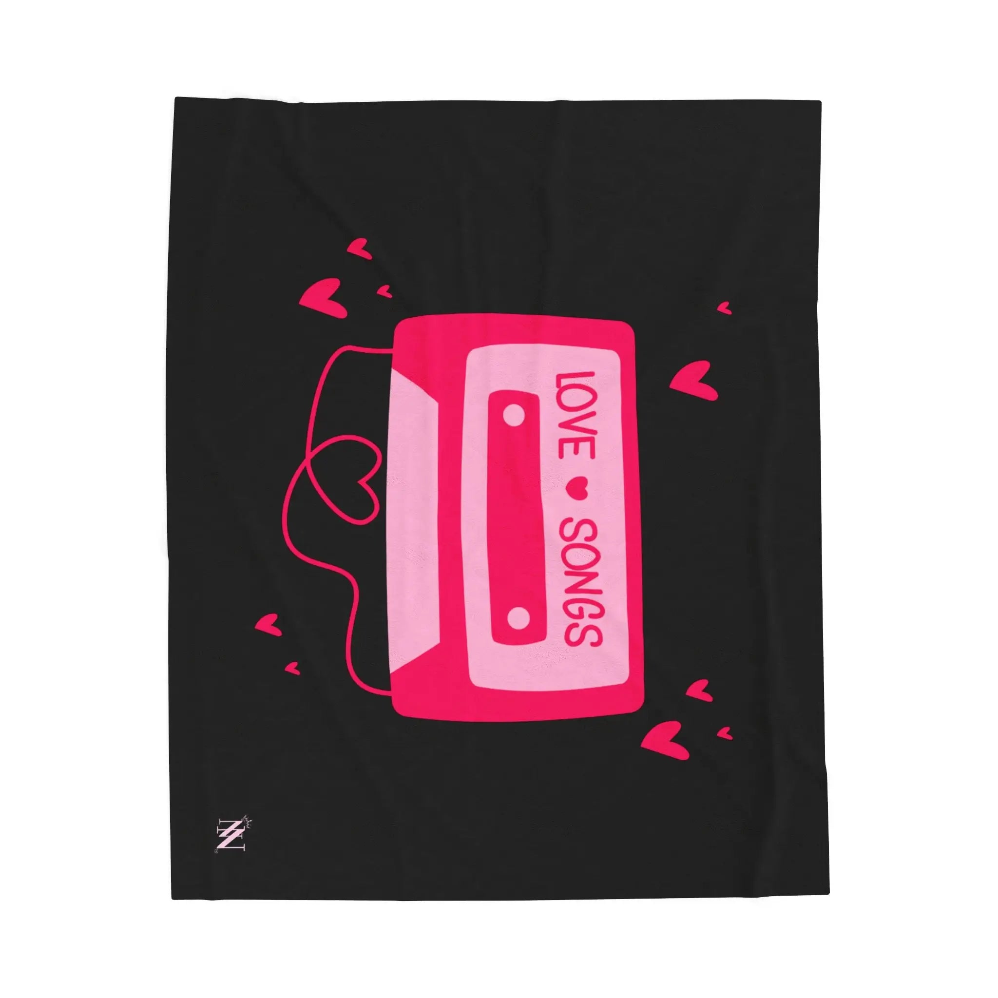 Love Songs Mix Tape Romantic Lovers Gifts Blanket