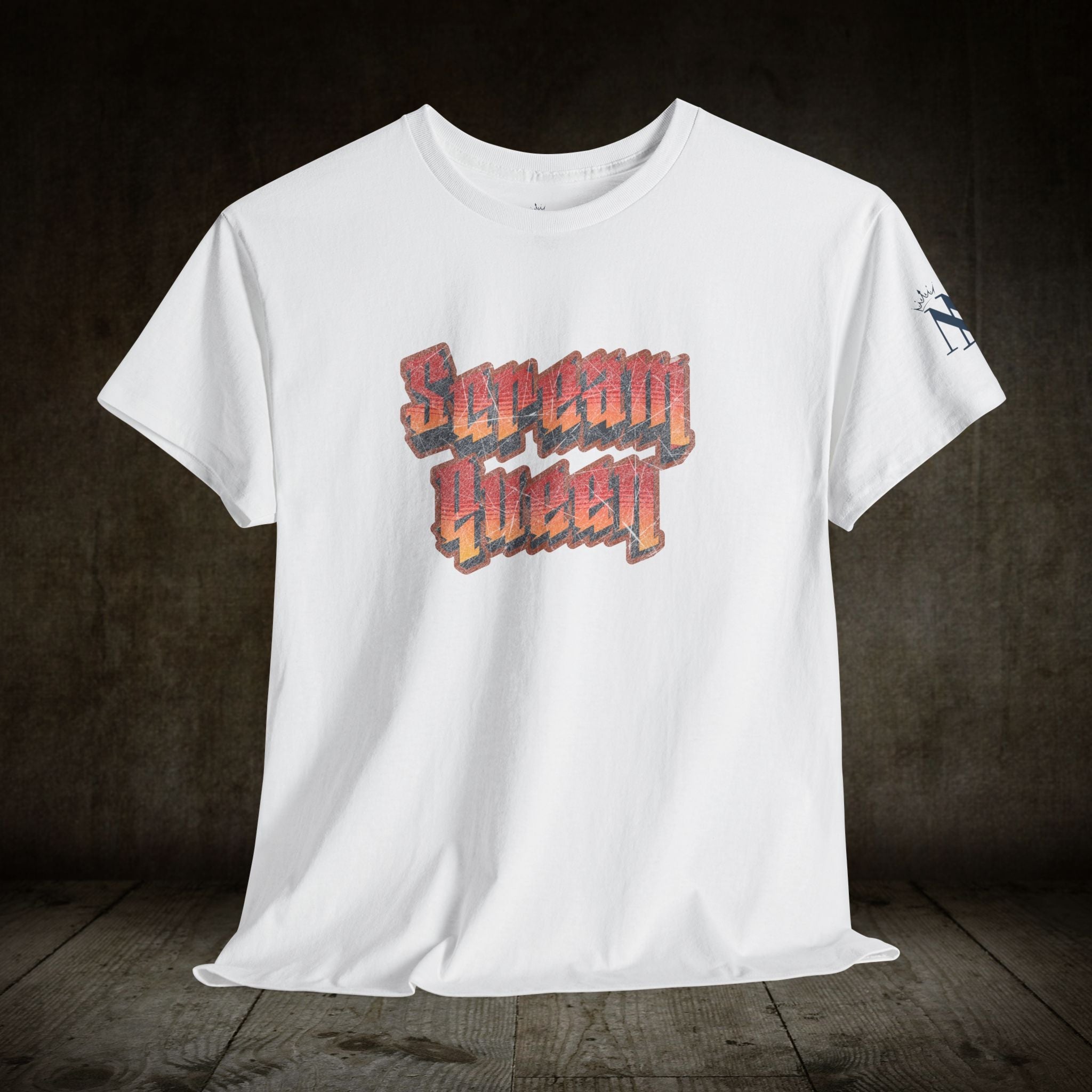 Retro Scream Queen | Mix & Match Cotton Unisex Fun-Flirty Lovers’ T-Shirts
