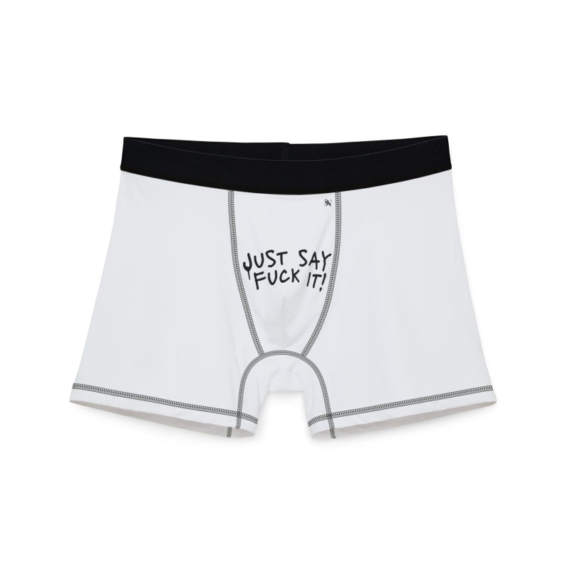 Just Say Fuck It! | Mix & Match Men’s Fun-Flirty Lovers’ Boxer Briefs