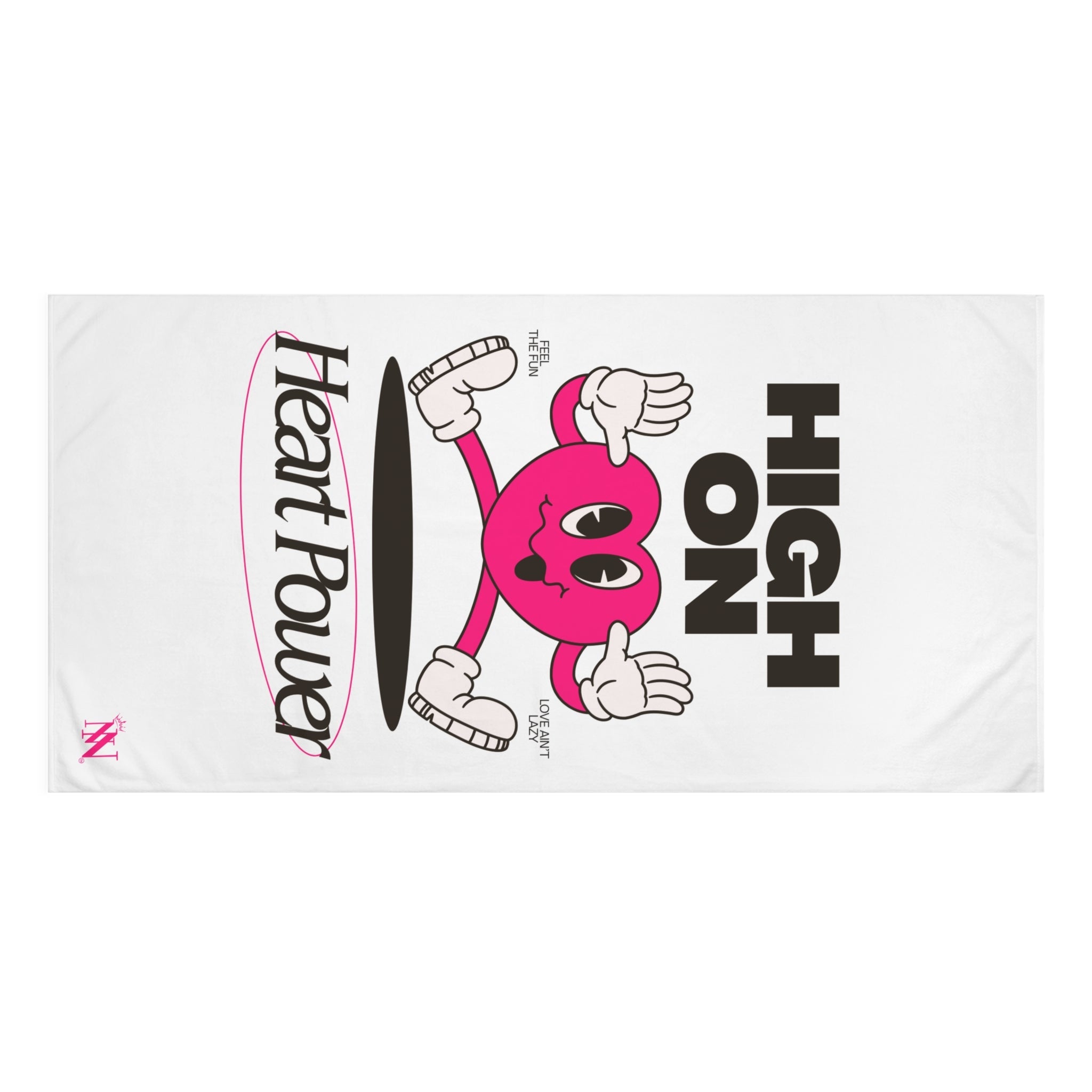 High on Heart Power | Mix & Match XL Fun-Flirty Lovers’ Towels