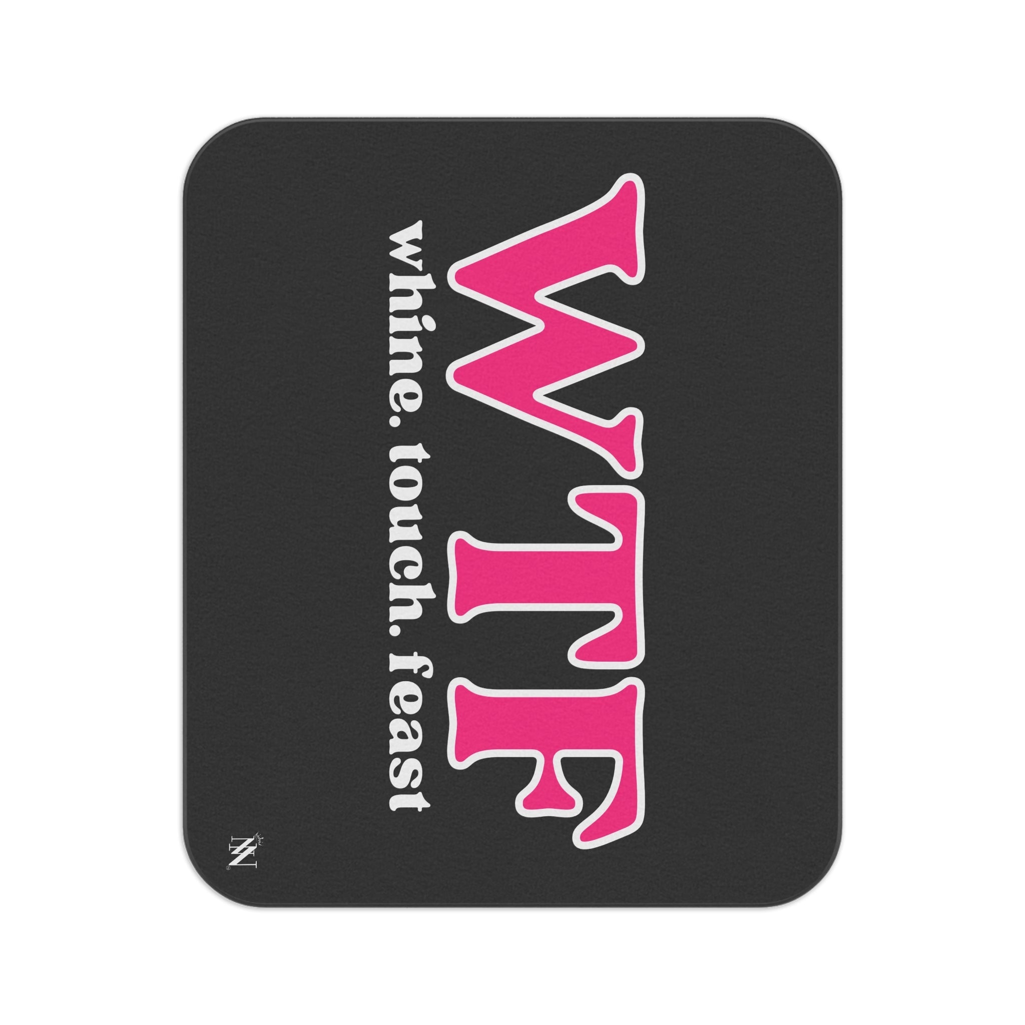WTF Whine Touch Feast | Mix Match Fun-Flirty Lovers’ Water-Resistant Blankets