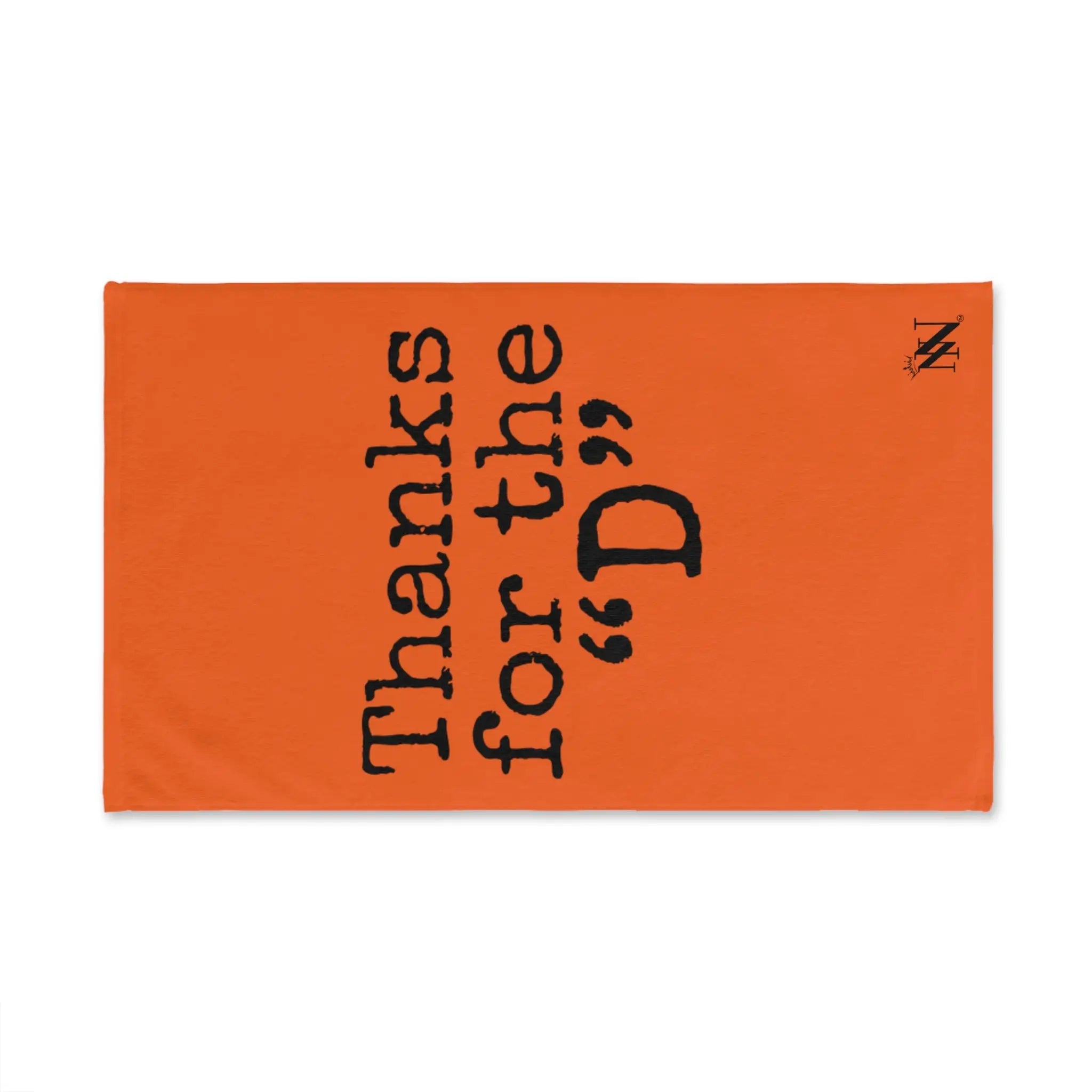 Thanks for the ’D’ Orange | Mix & Match Original Fun-Flirty Lovers’ Towels