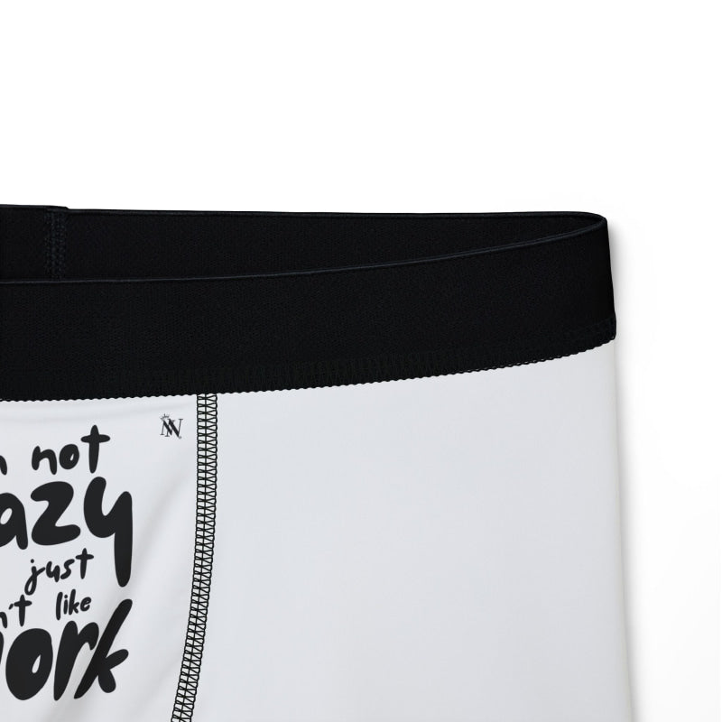 I’m Not Lazy | Mix & Match Men’s Fun-Flirty Lovers’ Boxer Briefs