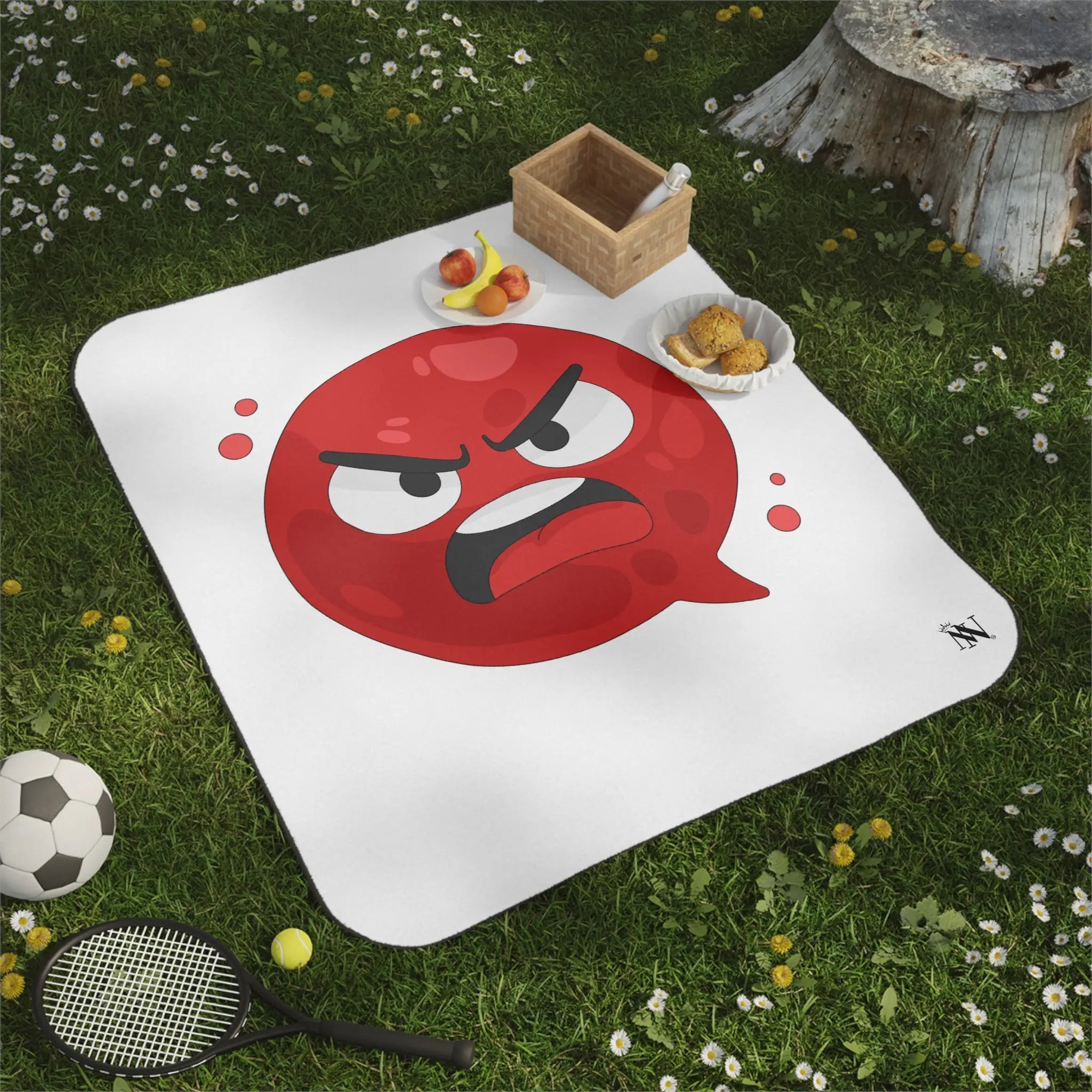 Just Angry Emoji Sex Blanket