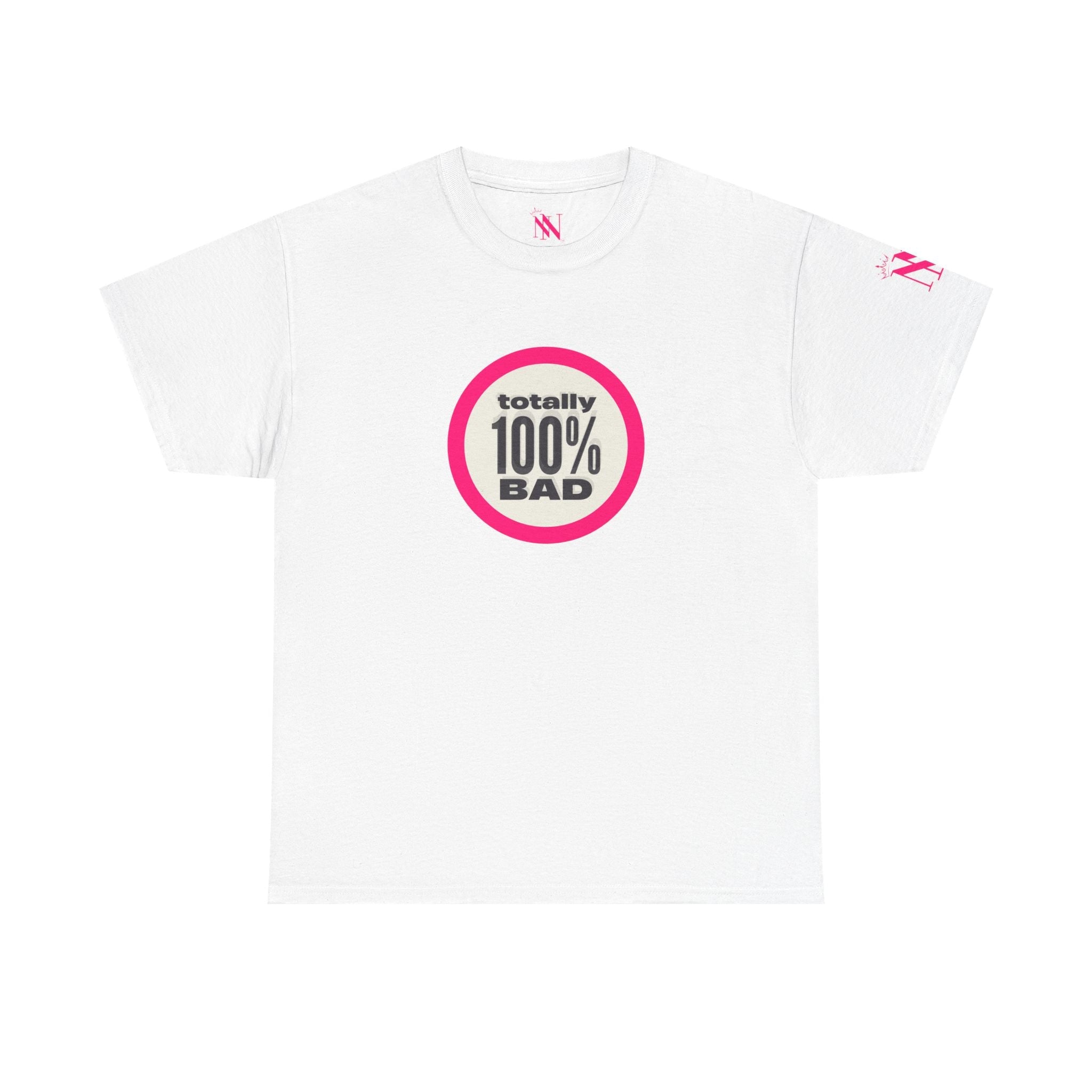 Totally 100% Bad | Mix & Match 100% Cotton Unisex Fun-Flirty Lovers’ Tees
