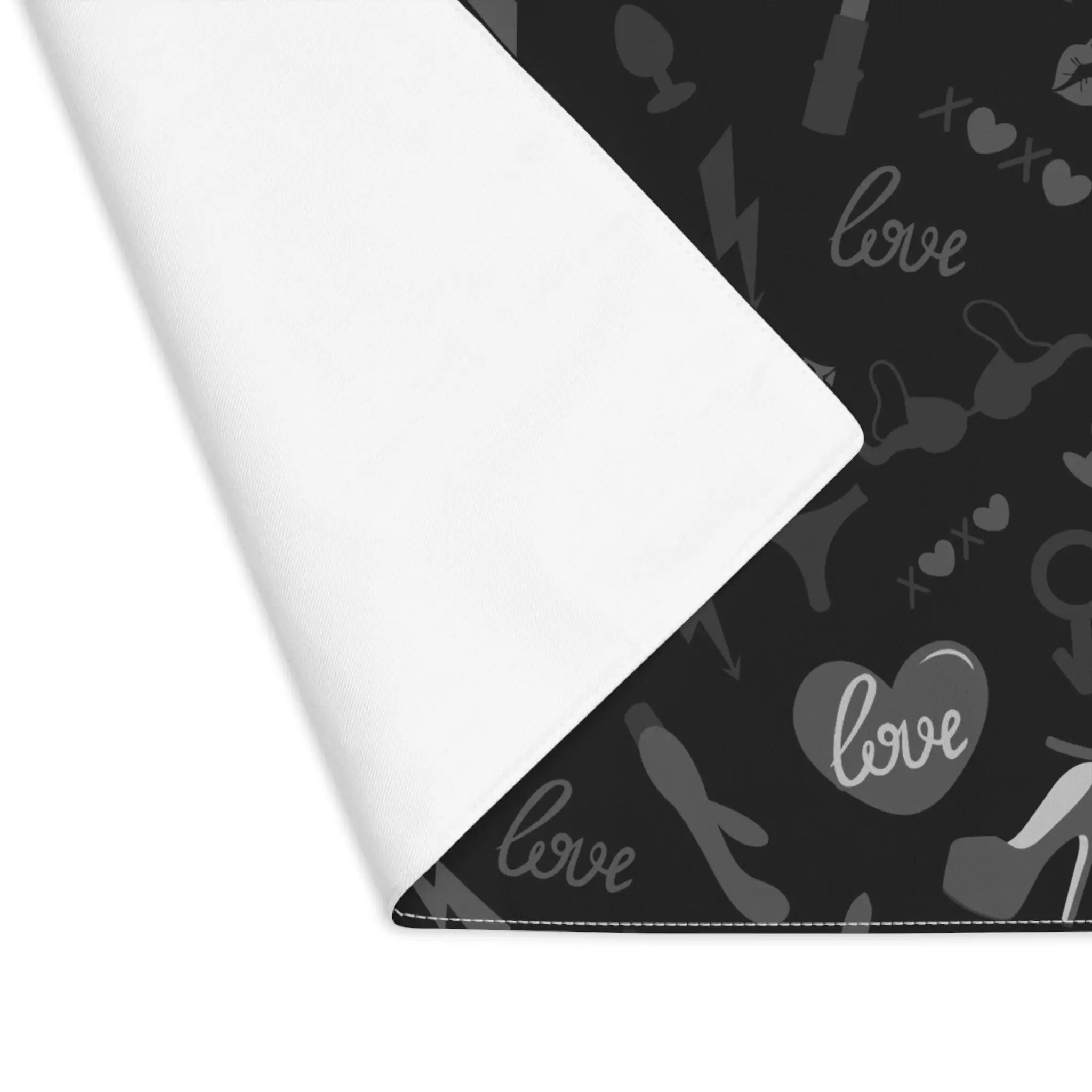 Black Sex Toys | Mix & Match Playful Fun-Flirty Lovers’ Toy Mats