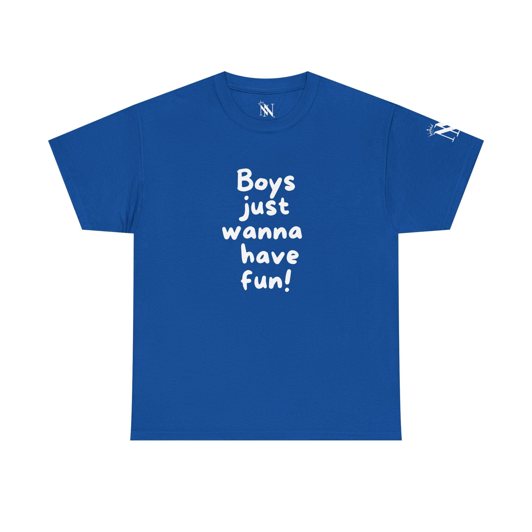 Boys Just Wanna Have Fun! | Mix & Match Cotton Unisex Fun-Flirty Lovers’ T-Shirts