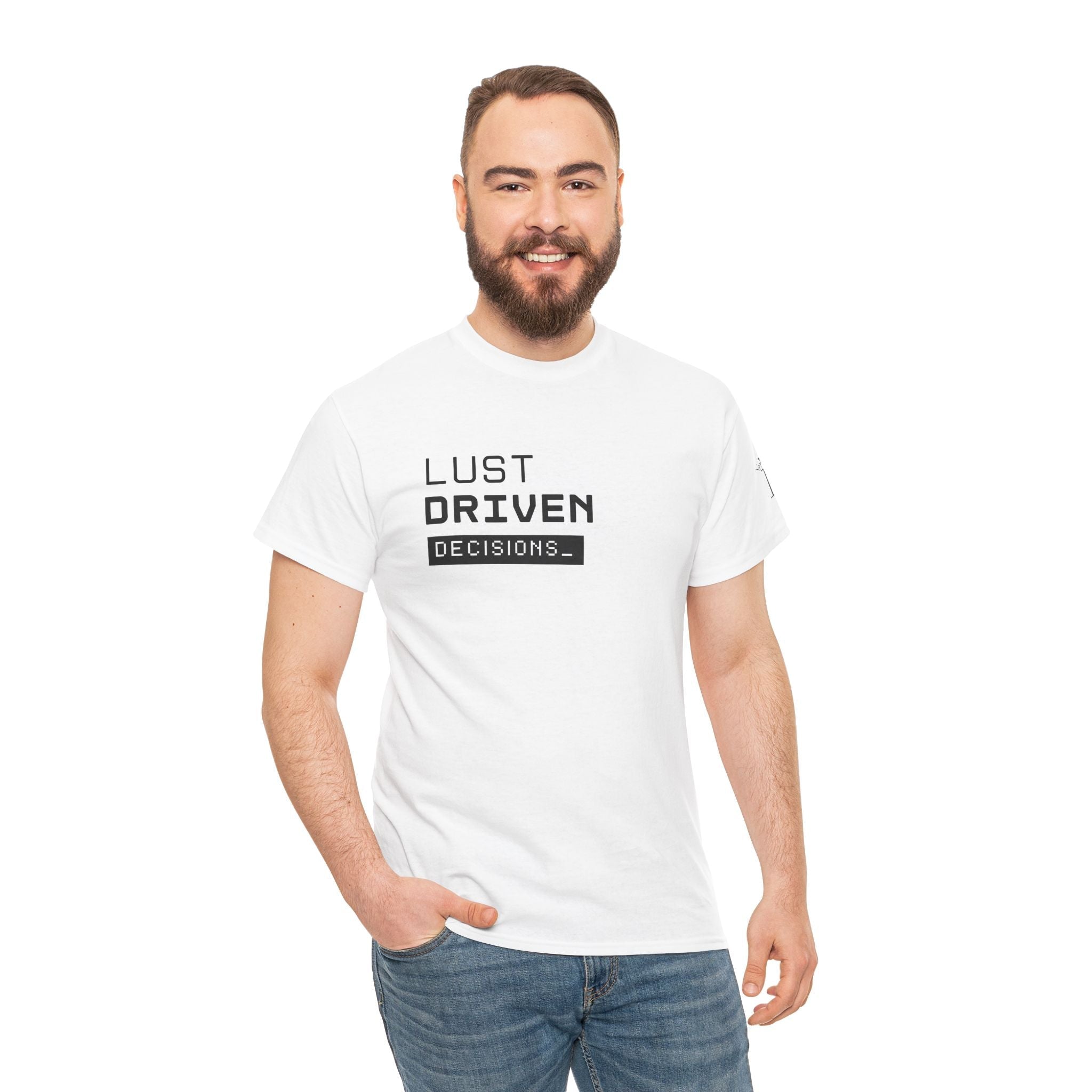Lust Driven Decisions | Mix & Match 100% Cotton Unisex Fun-Flirty Lovers’ Tees