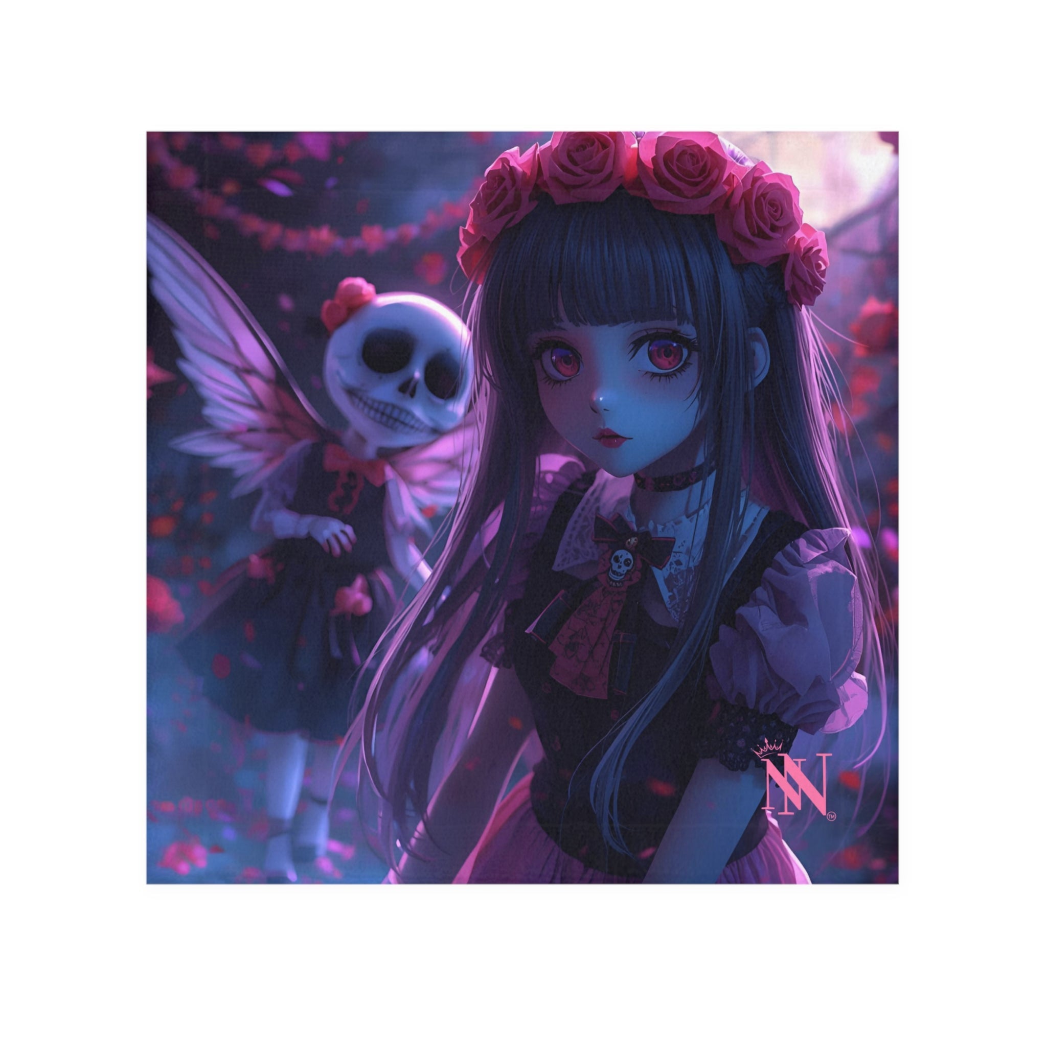 Anime Zombie Girl | Mix & Match Lils’ Fun-Flirty Lovers’ Towels