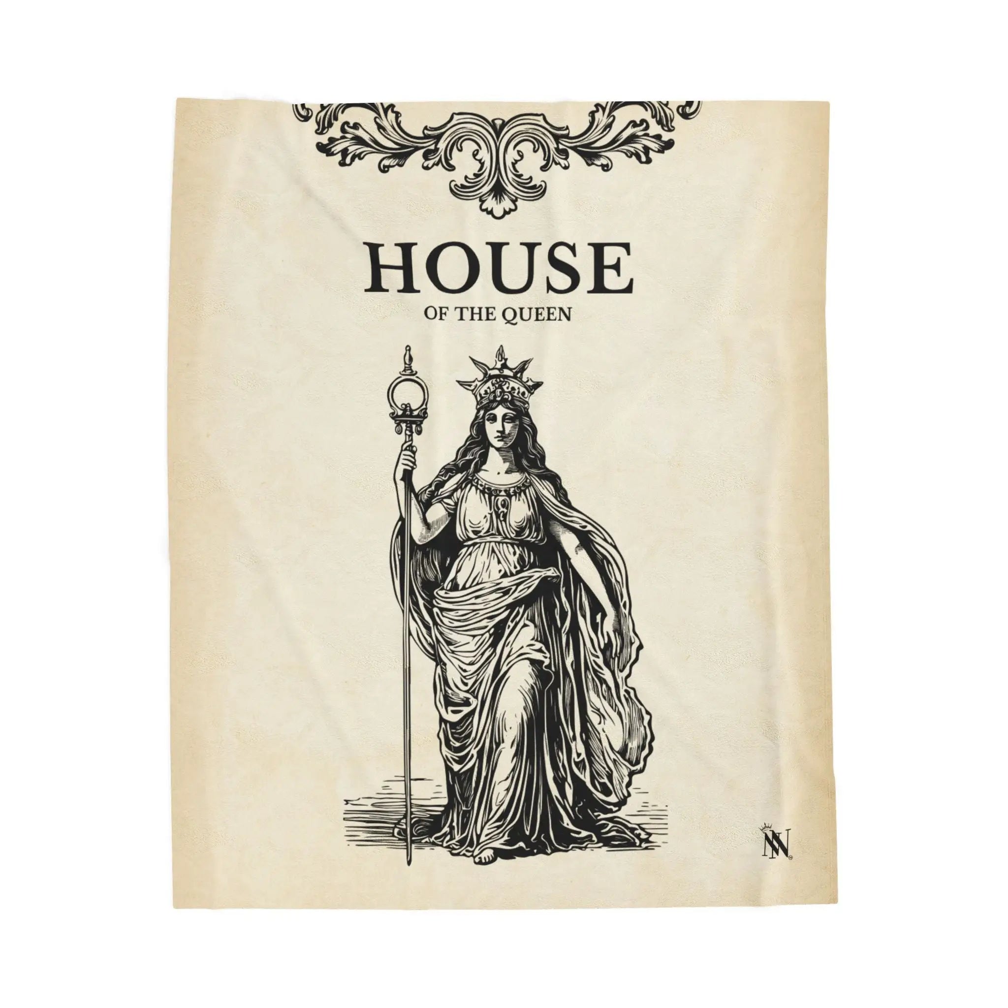 House of the Queen Vintage Blanket