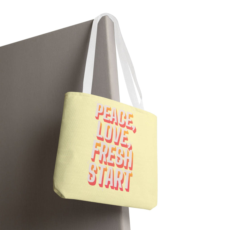 Peace Love Fresh Start | Mix & Match Fun-Flirty Lovers’ Totes
