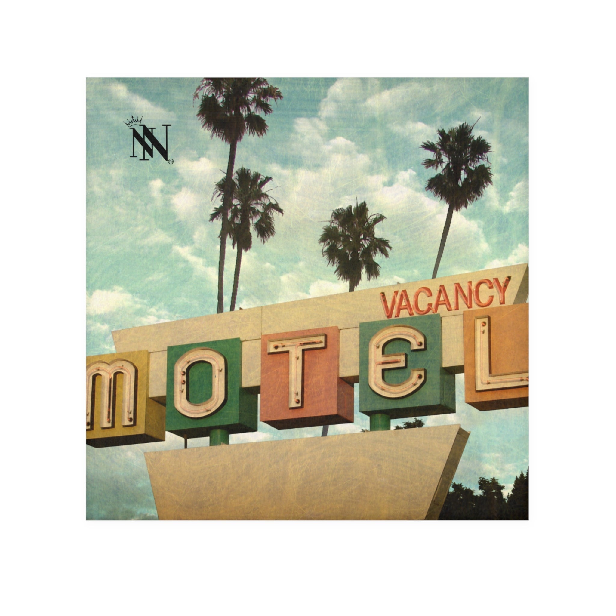 Retro Motel Vacancy Cum Rag