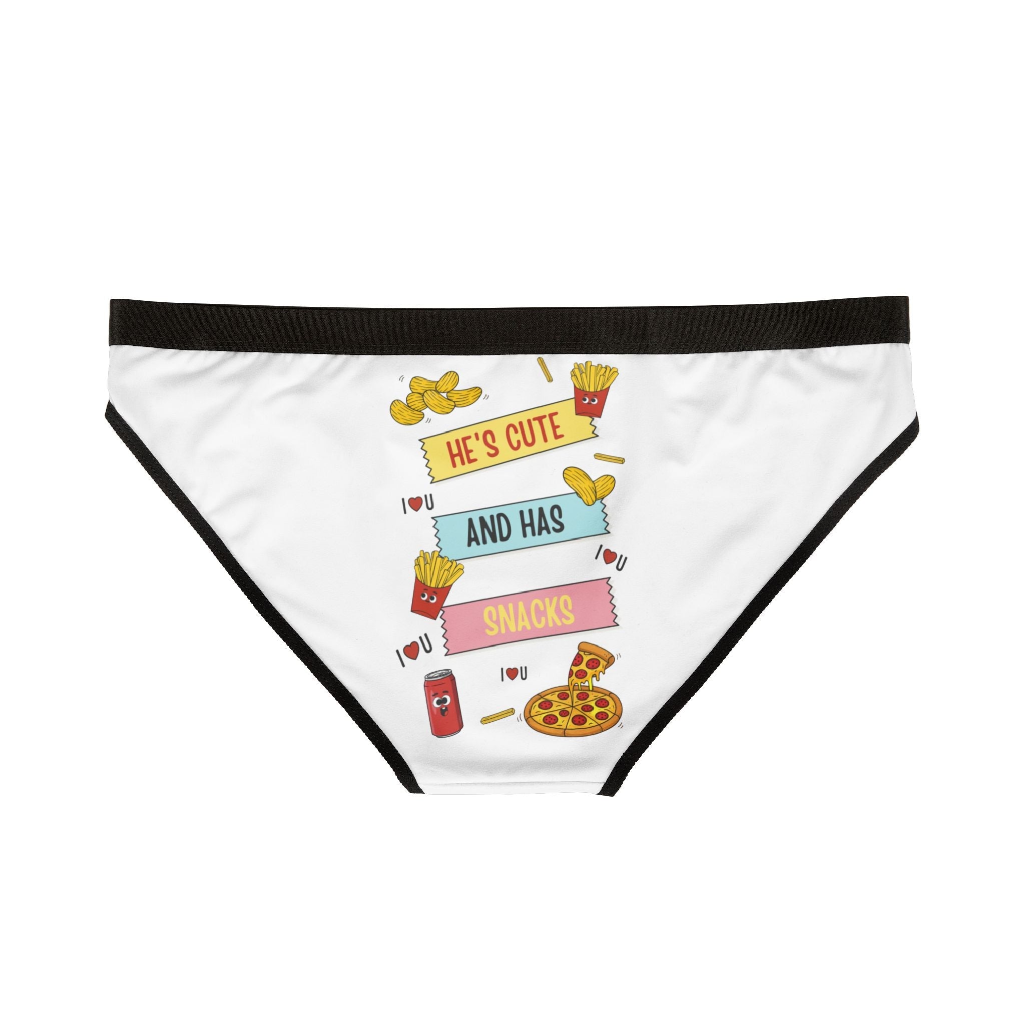 He’s Cute and Has Snacks | Mix & Match Women’s Fun-Flirty Lovers’ Panties