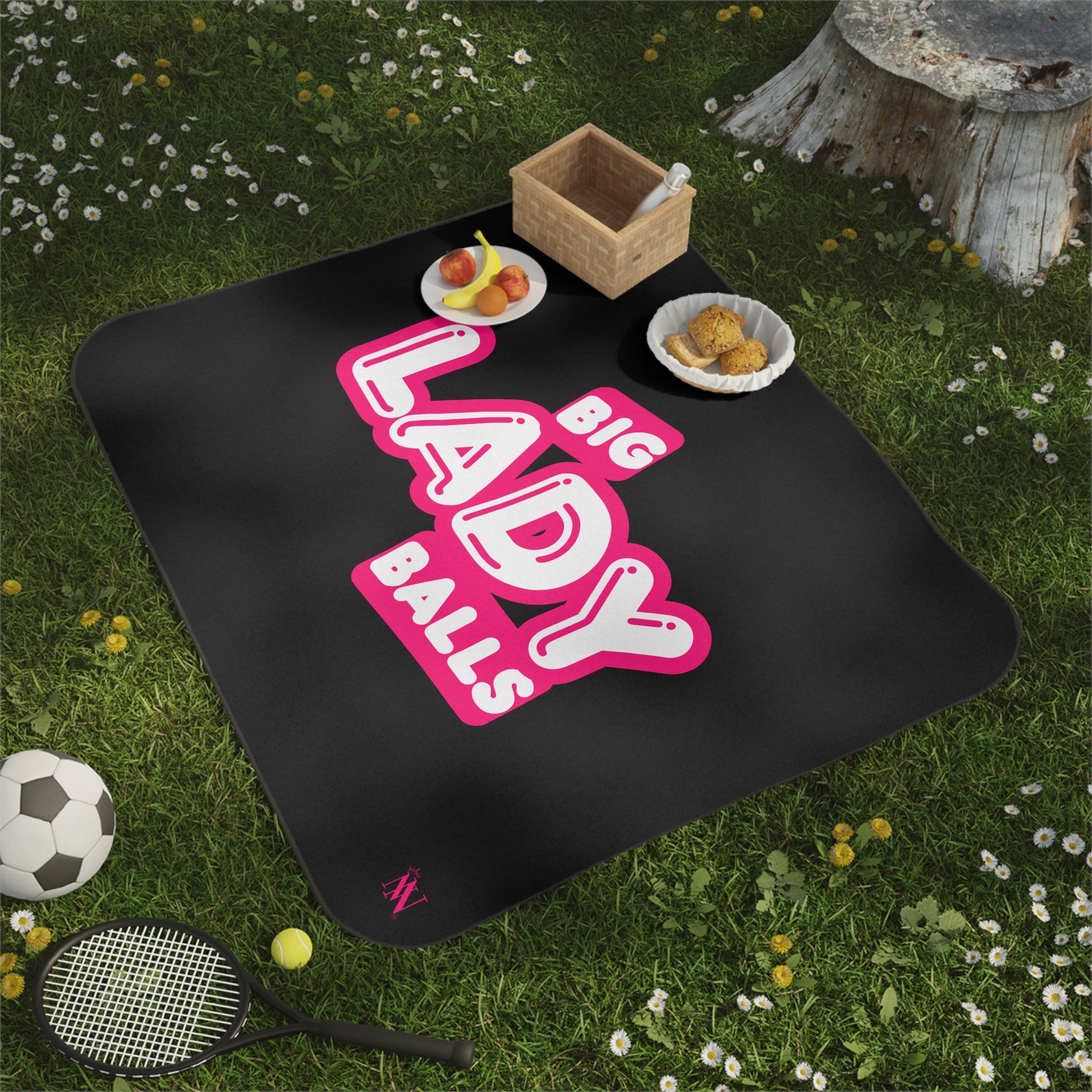 Big Lady Balls | Mix Match Fun-Flirty Lovers’ Water-Resistant Blankets
