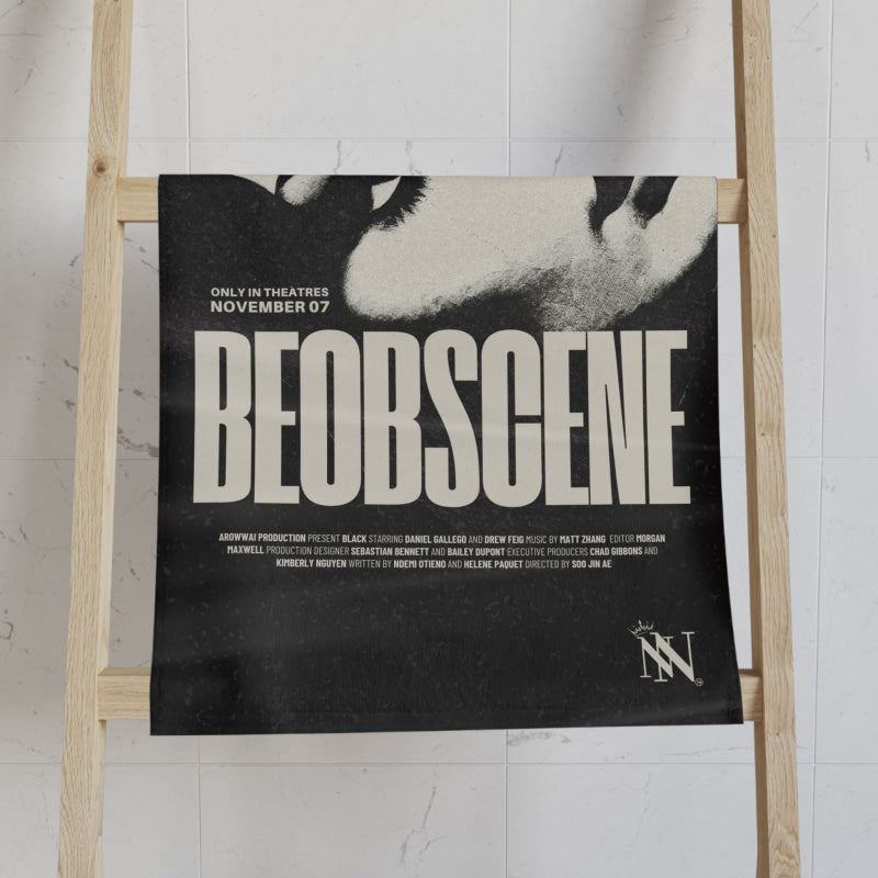 Be Obscene Movie Poster | Mix & Match Classic Fun-Flirty Lovers’ Towels