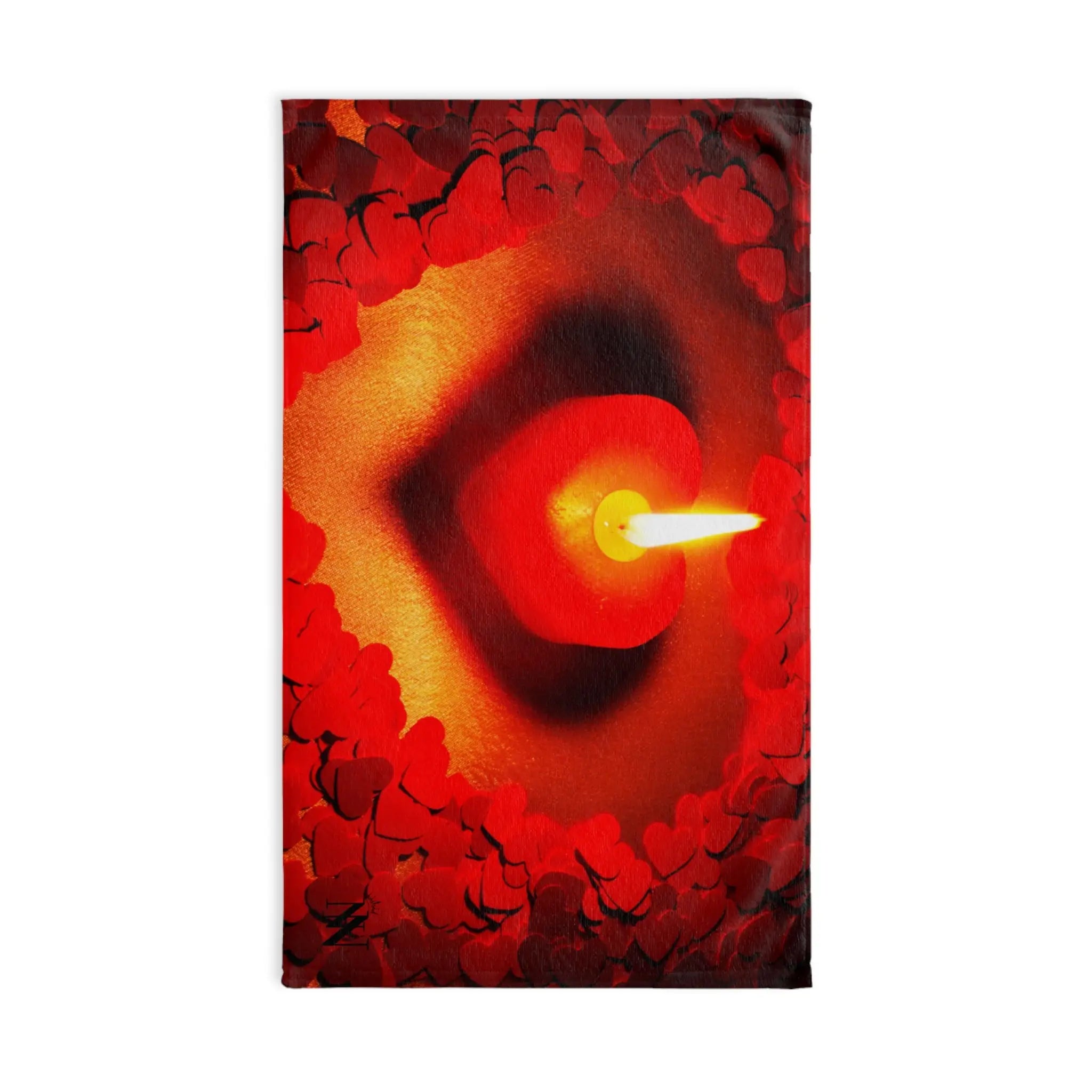 Lovers Candle Burning | Nectar Napkins Classic Fun-Flirty Loversâ Towels