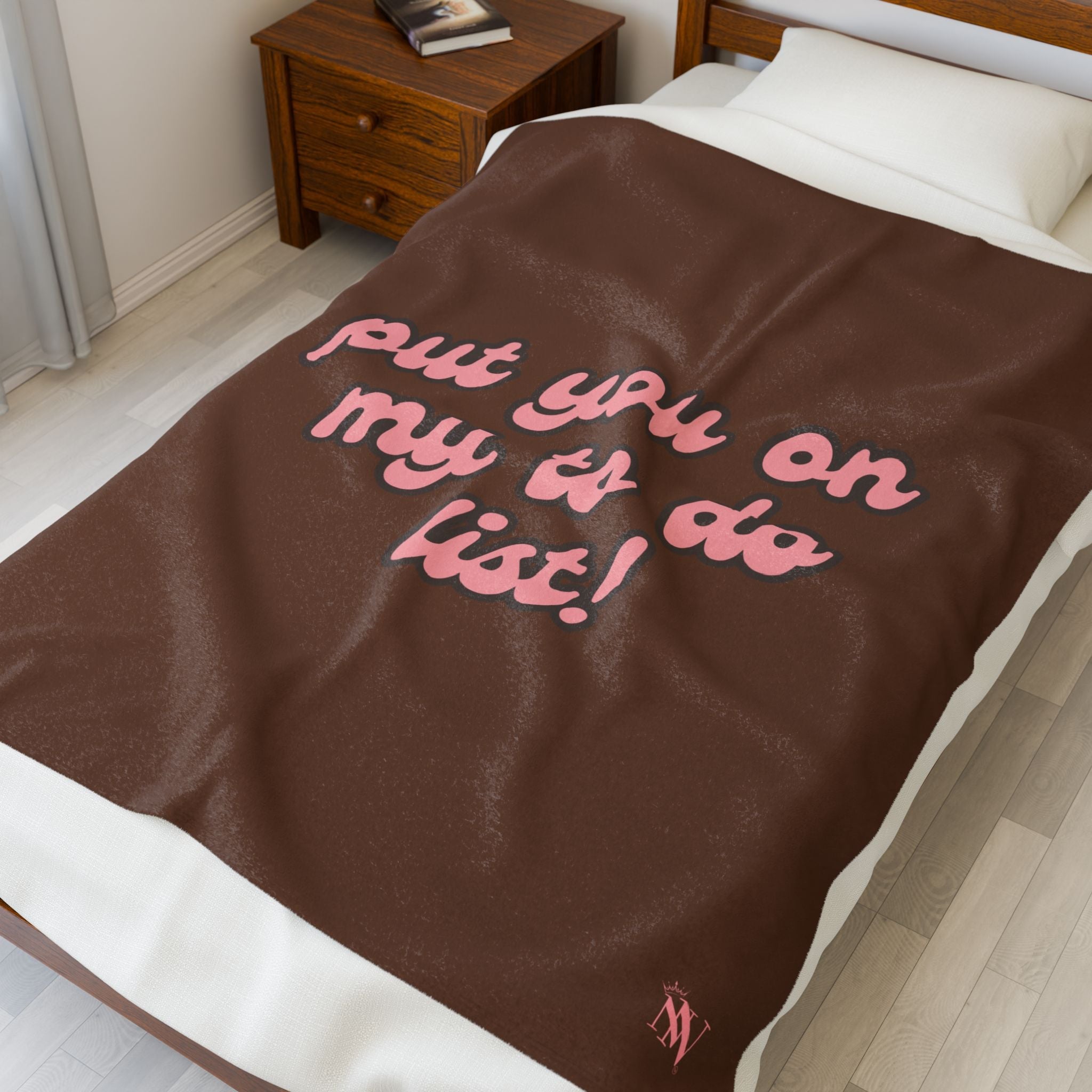 Put You on My to Do List! | Mix & Match Fun-Flirty Lovers’ Blankets