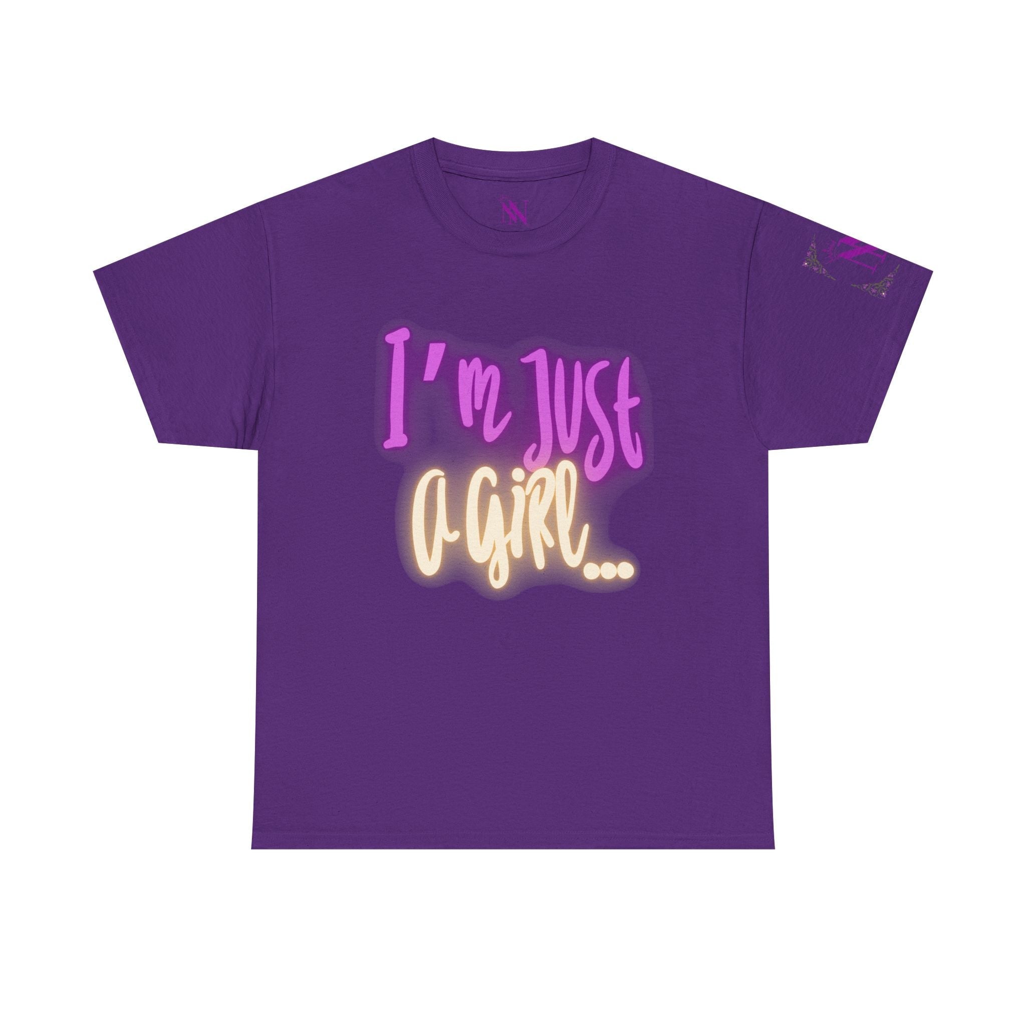 I’m Just a Girl | Mix & Match 100% Cotton Unisex Fun-Flirty Lovers’ Tees