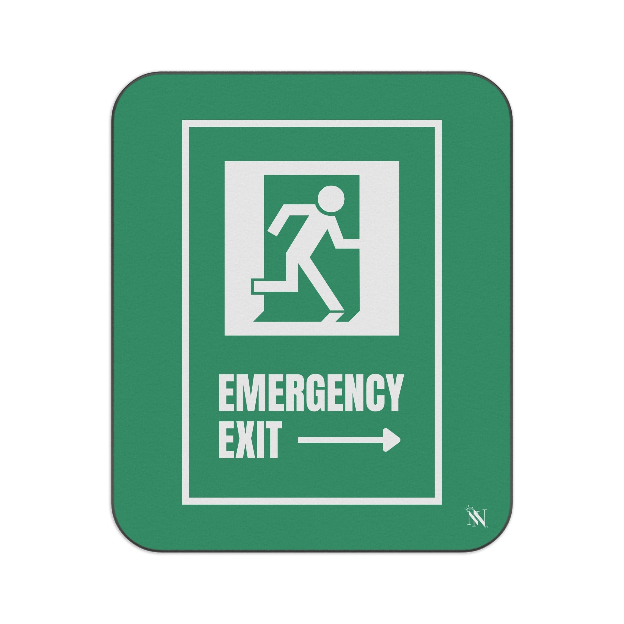 Emergency Exit | Mix Match Fun-Flirty Lovers’ Water-Resistant Blankets