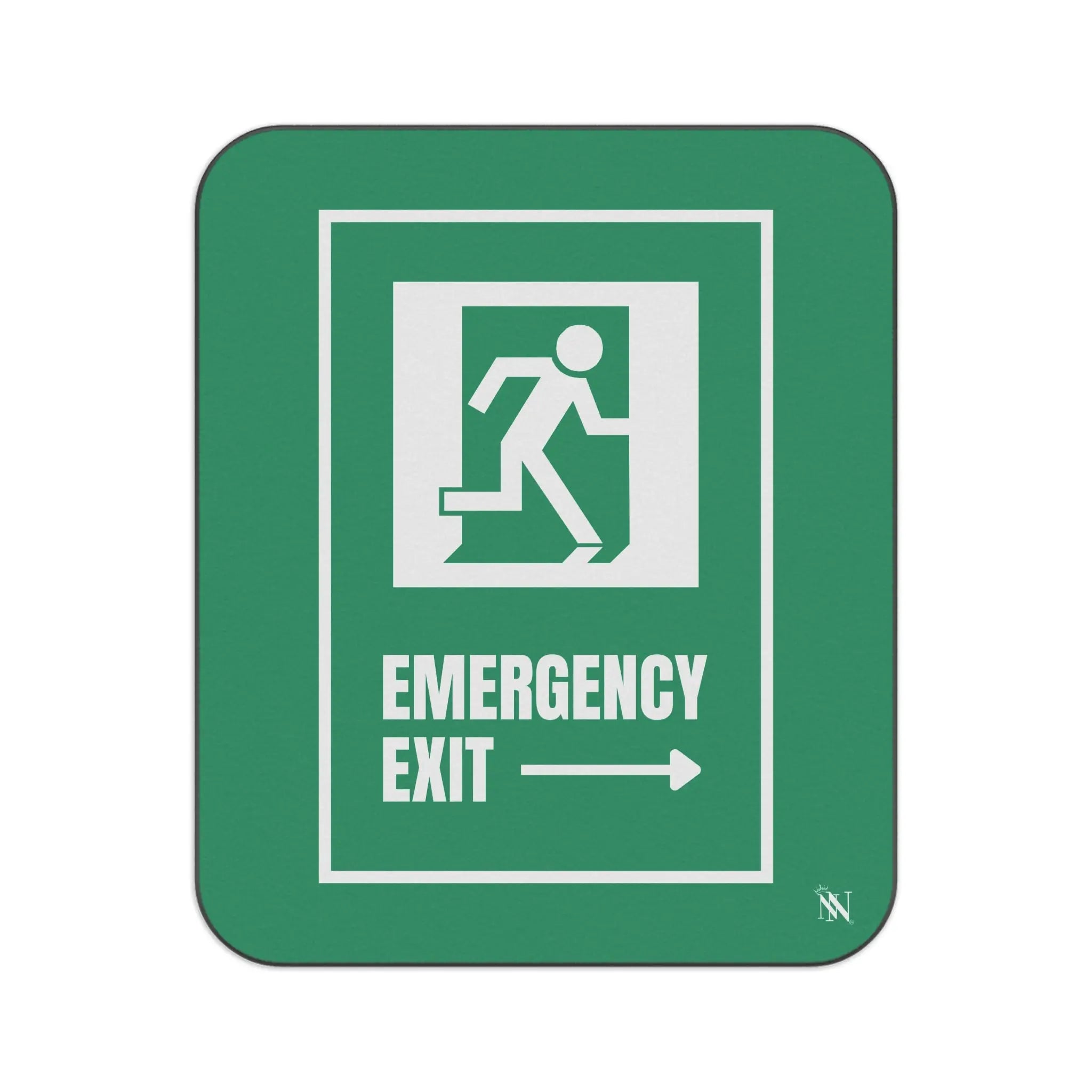 Emergency Exit | Mix Match Fun-Flirty Lovers’ Water-Resistant Blankets