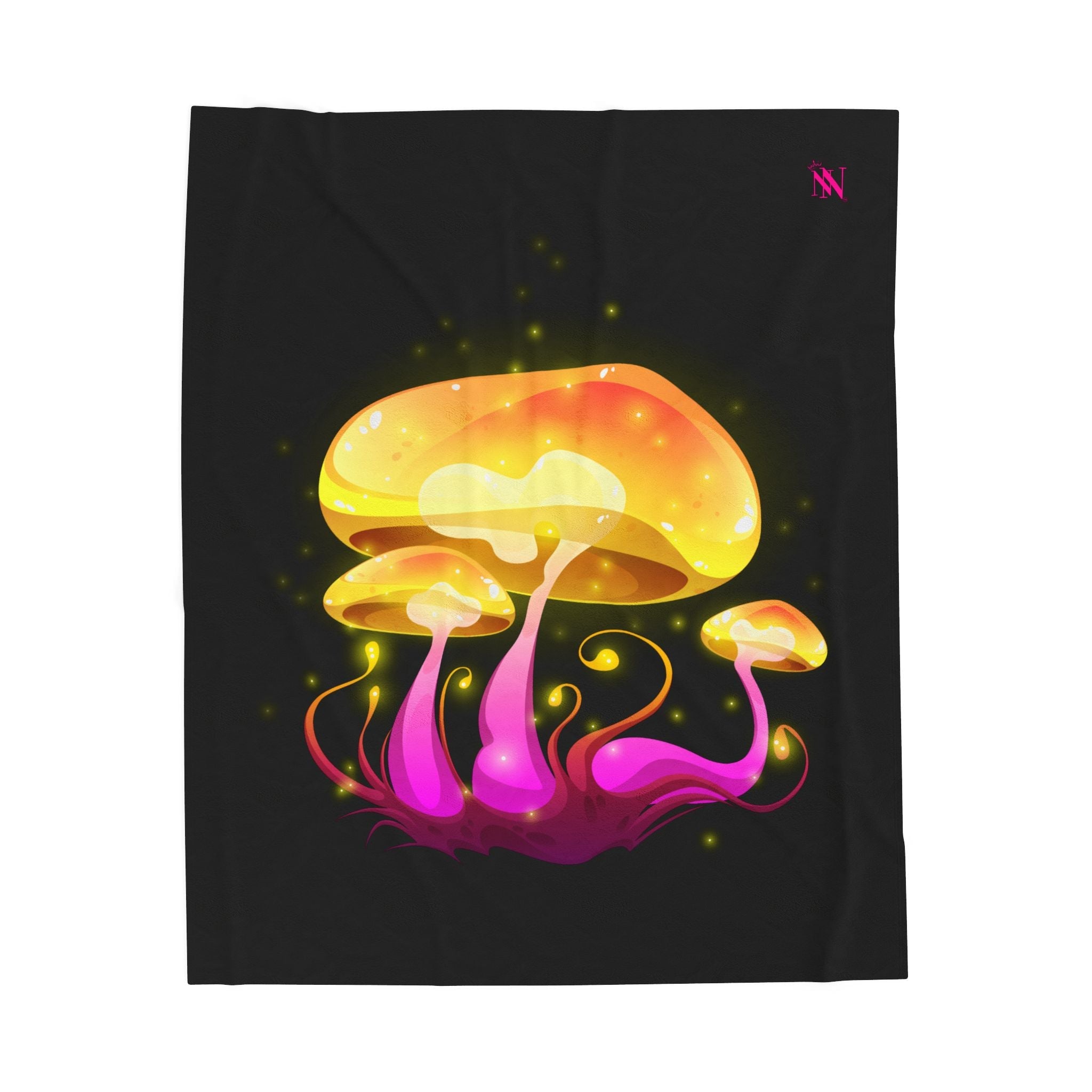 Wild Shrooms | Mix & Match Velveteen Fun-Flirty Lovers’ Blankets