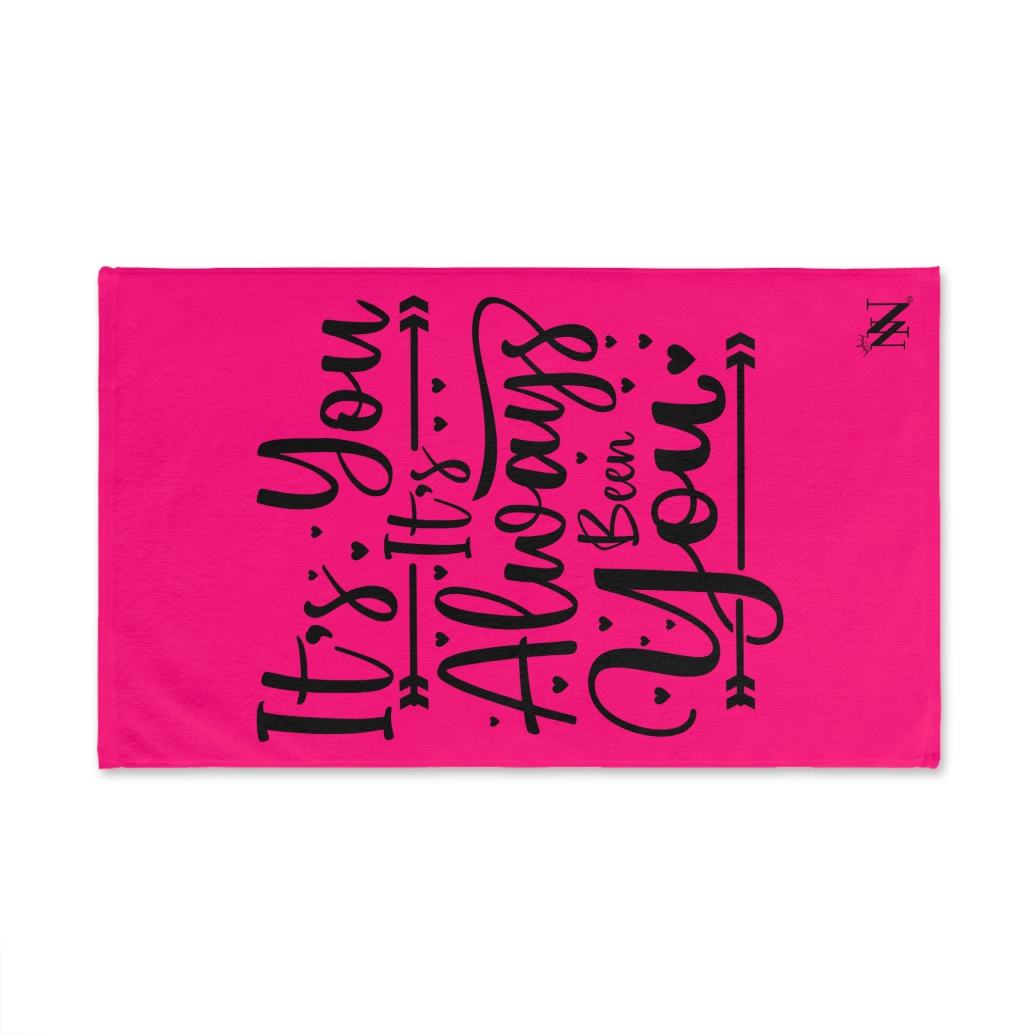 It’s You It’s Always Been You Signature Pink | Mix & Match Original Fun-Flirty Lovers’ Towels