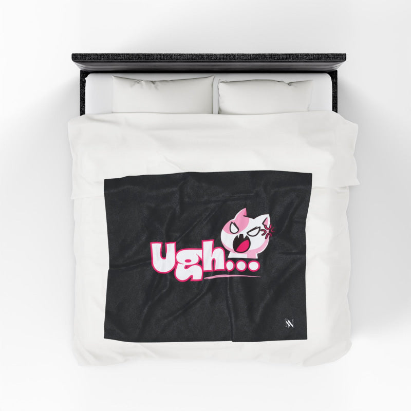 Ugh... Bad Kitty | Mix & Match Soft Fun-Flirty Lovers’ Blankets