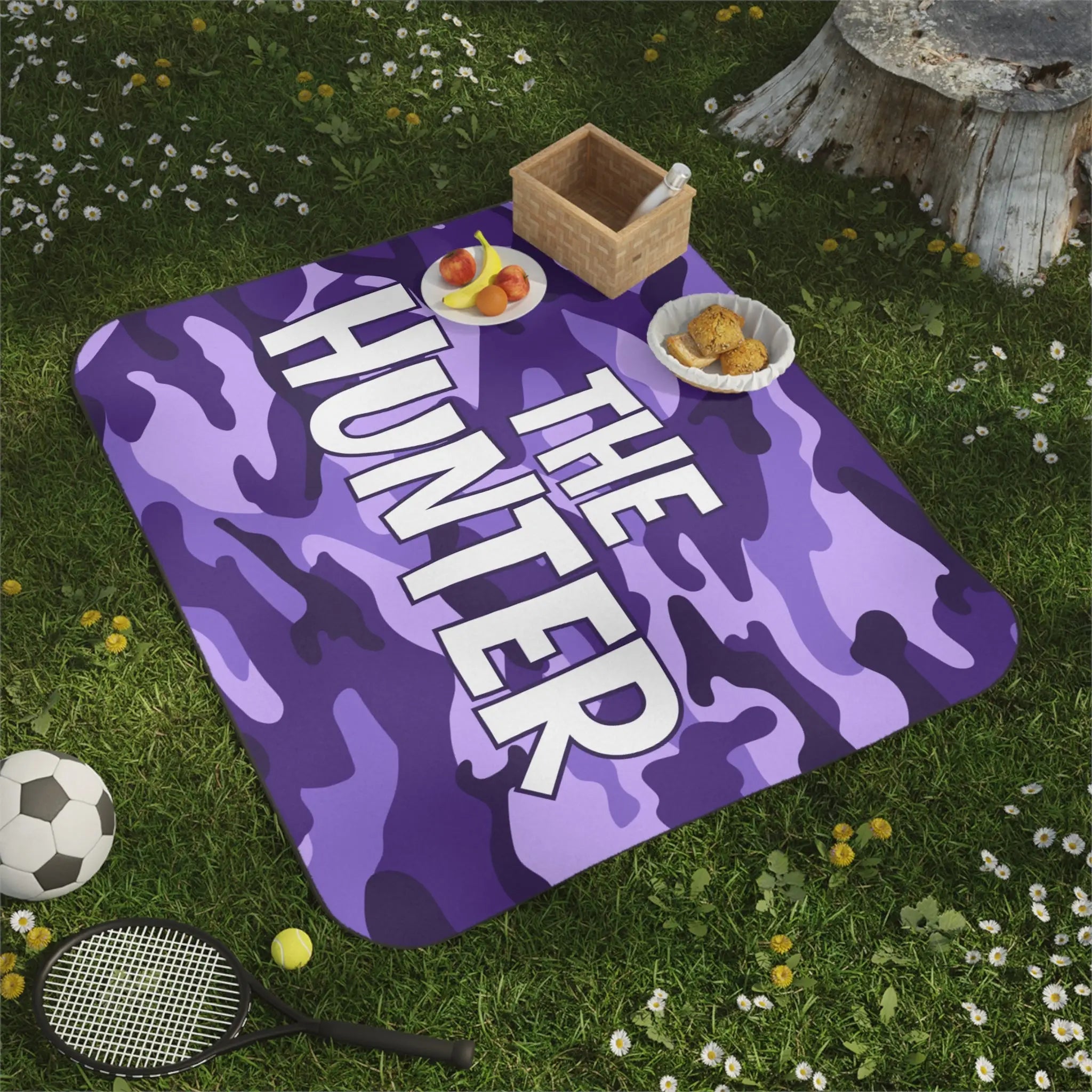 The Hunter Purple Camo Sex Blanket